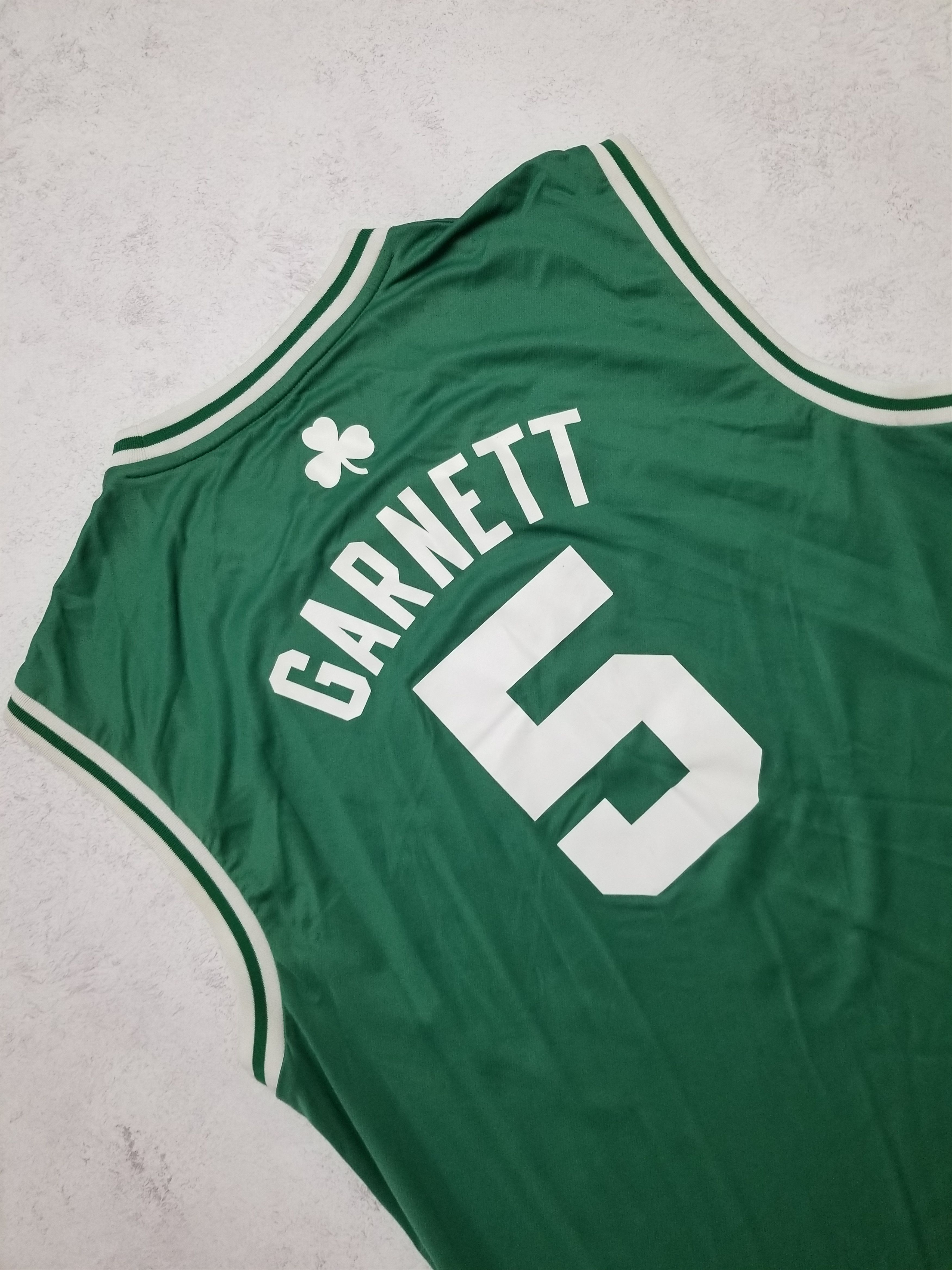 Adidas Adidas Boston Celtics #5 Kevin Garnett NBA Jersey Size US XL / EU 56 / 4 - 7 Thumbnail