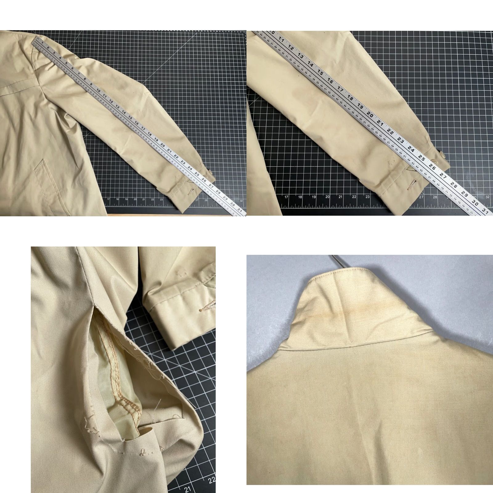 Vintage VINTAGE Lakeland Windbreaker Jacket Mens 46 Long 2XL Tall Beige Cotton Lightweight Fall Winter Size US S / EU 44-46 / 1 - 8 Thumbnail