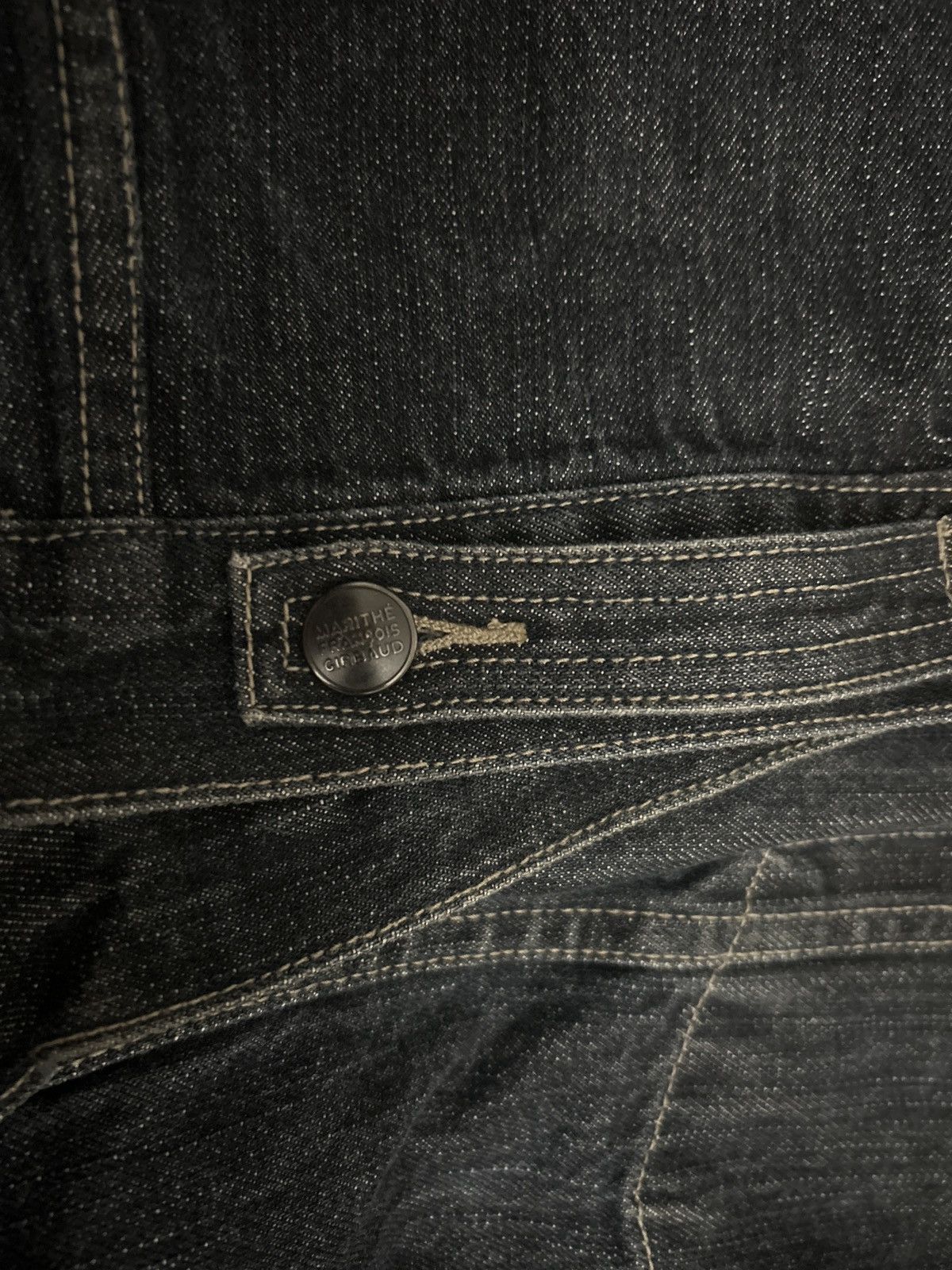 Marithe + Francois Girbaud Vintage Denim Boxy Trucker Jacket Size US XXL / EU 58 / 5 - 5 Thumbnail