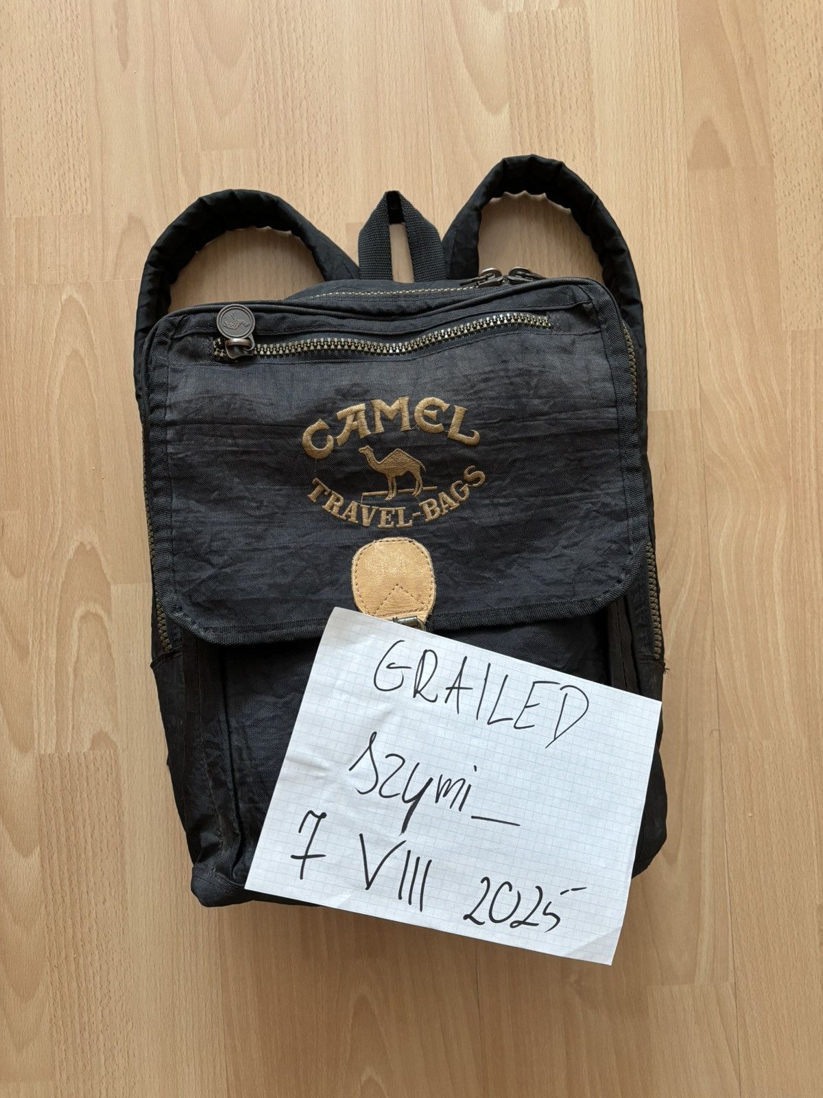 Camel Camel Travel Vintage Backpack outdoor Size ONE SIZE - 8 Thumbnail