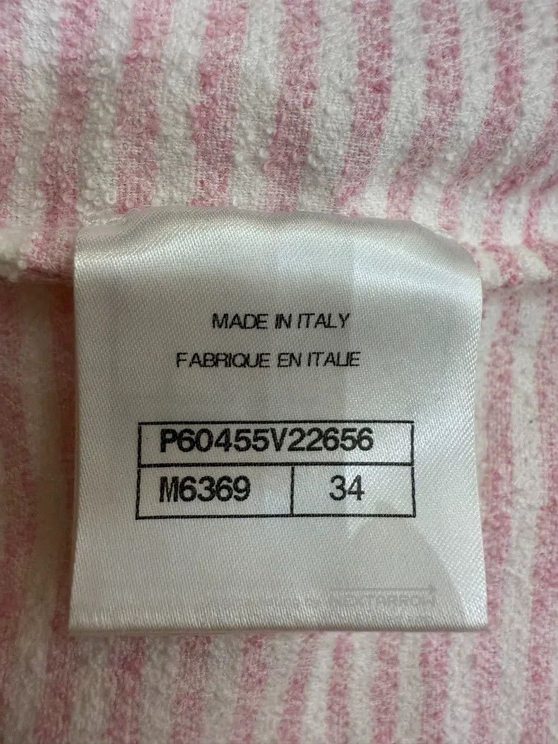 Chanel Chanel Pink striped short-sleeved T-shirt Size XS / US 0-2 / IT 36-38 - 5 Thumbnail