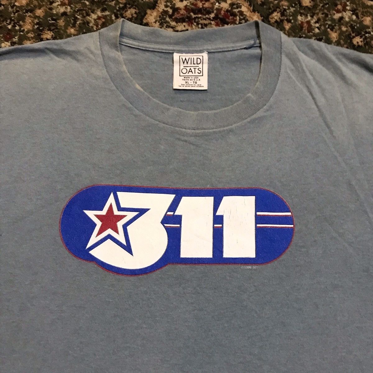 Band Tees vintage 90s 311 band punk rock reggae bandtshirt tee t-shirt Size US XL / EU 56 / 4 - 9 Thumbnail