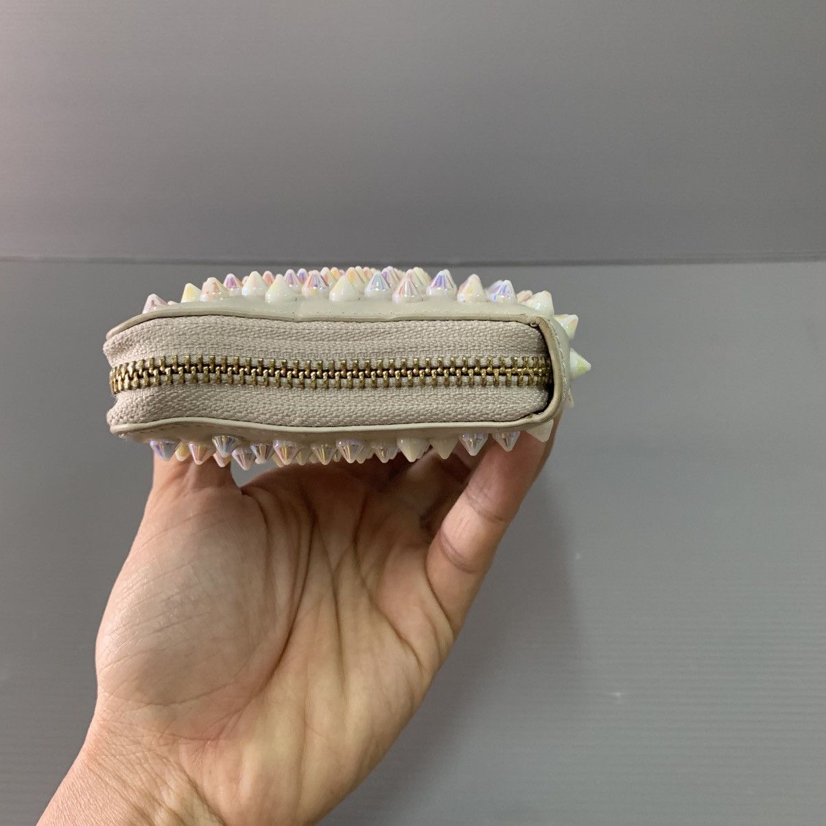 Christian Louboutin Christian Louboutin Spike Long Wallet Size ONE SIZE - 5 Thumbnail
