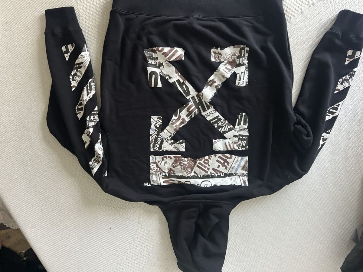 Off-White Off-White Arrows Printed Hoodie Size US L / EU 52-54 / 3 - 2 Thumbnail