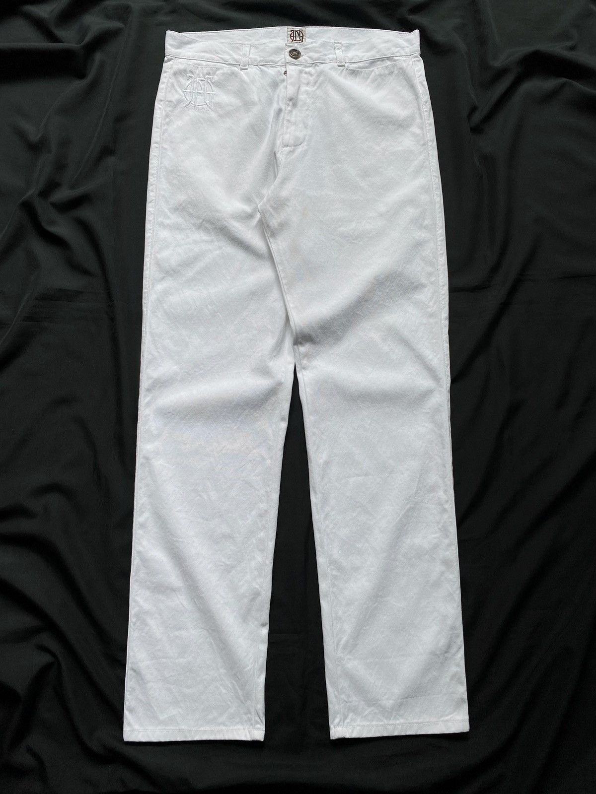 Jean Paul Gaultier Vintage Jean Paul Gaultier White Pants Size US 32 / EU 48 - 2 Thumbnail