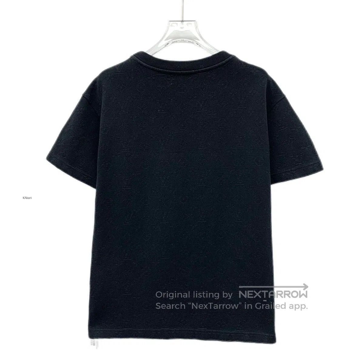 Louis Vuitton Black Short Sleeve Textured Shirt with Pocket. Size US XS / EU 42 / 0 - 2 Thumbnail