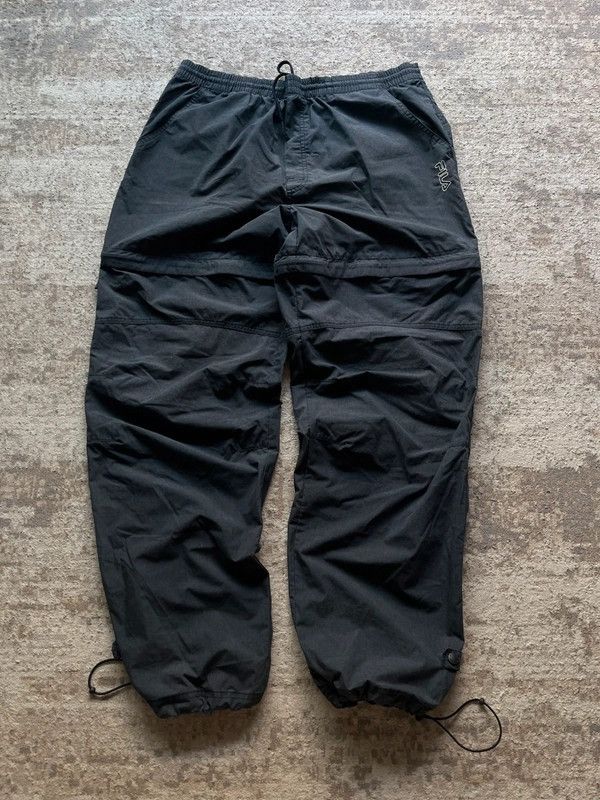 Fila FILA Vintage 90s Rare Track Pants 2000S Baggy Shorts / Pants Size US 34 / EU 50 - 1 Thumbnail