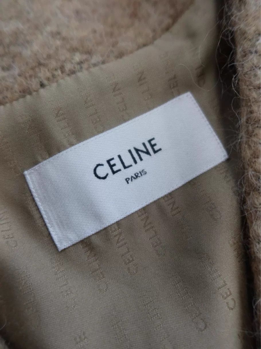 Celine CELINEWomen'sBeigeSolidButtonLongSleeveKnitSweater38 Size XS / US 0-2 / IT 36-38 - 3 Thumbnail