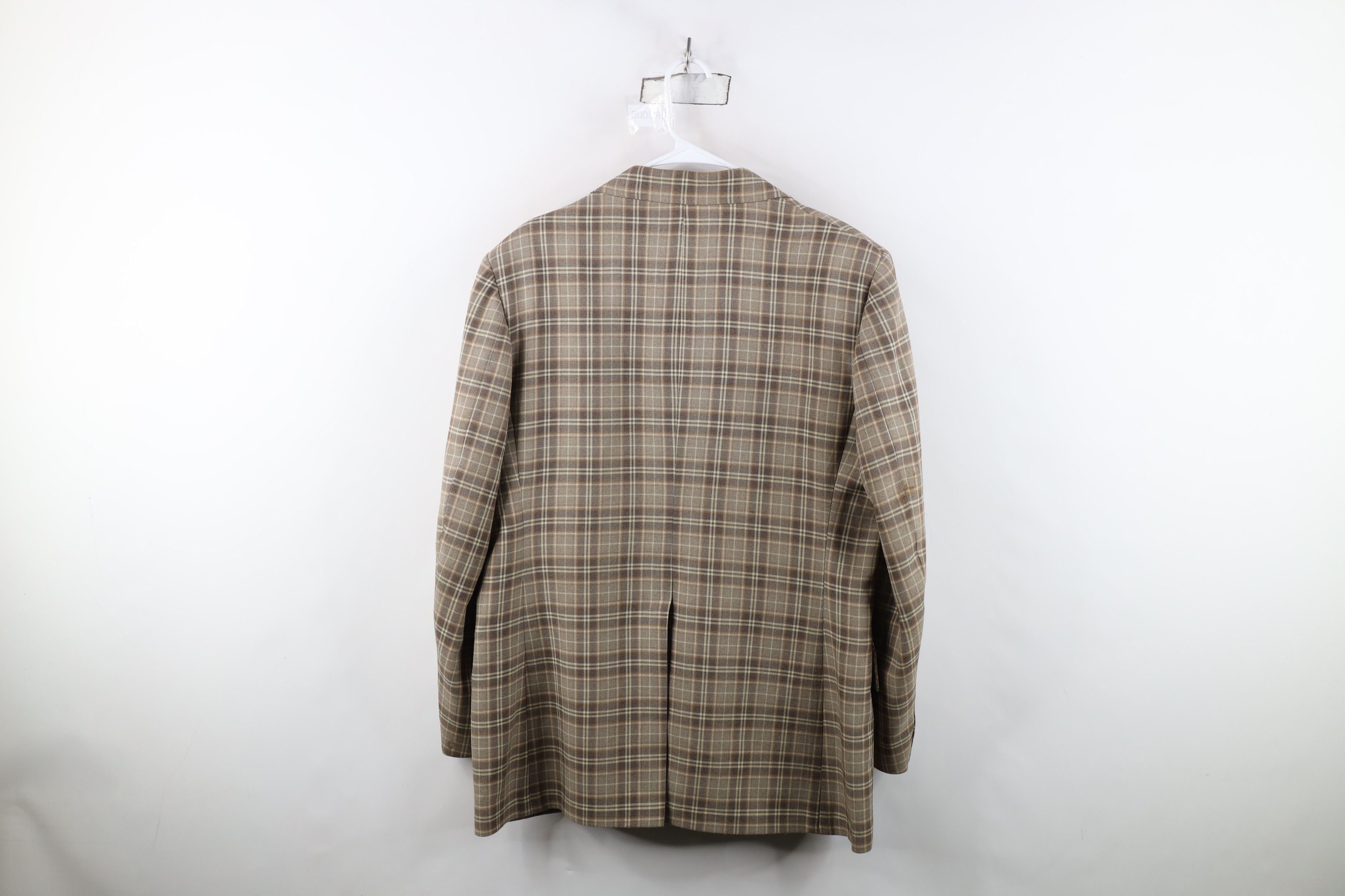 Vintage Vintage 70s Streetwear Suit Coat Blazer Jacket Plaid USA Size US XXL / EU 58 / 5 - 14 Thumbnail
