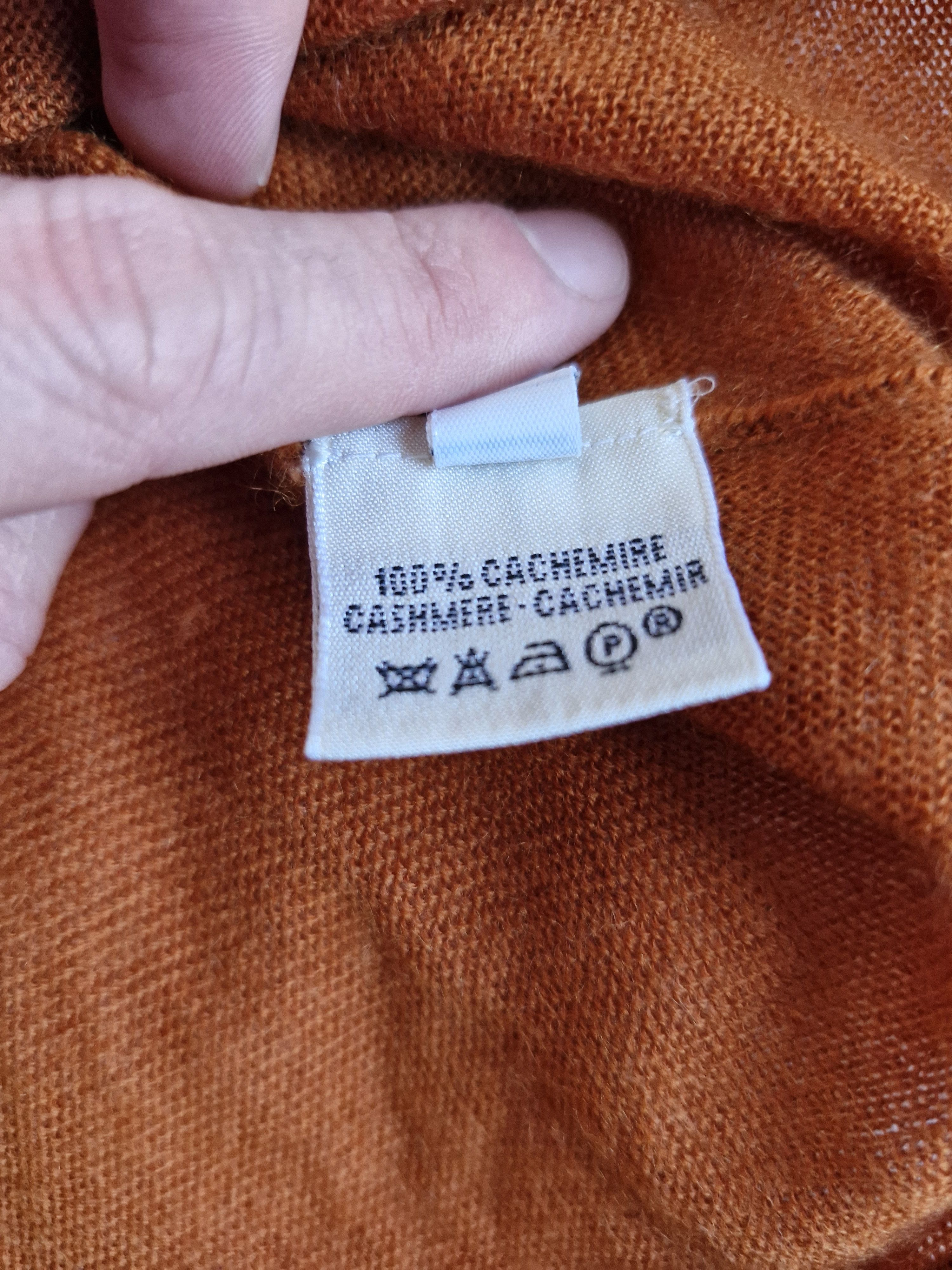 Hermes Hermes FW2002 Cashmere Sweater Size L / US 10 / IT 46 - 6 Thumbnail