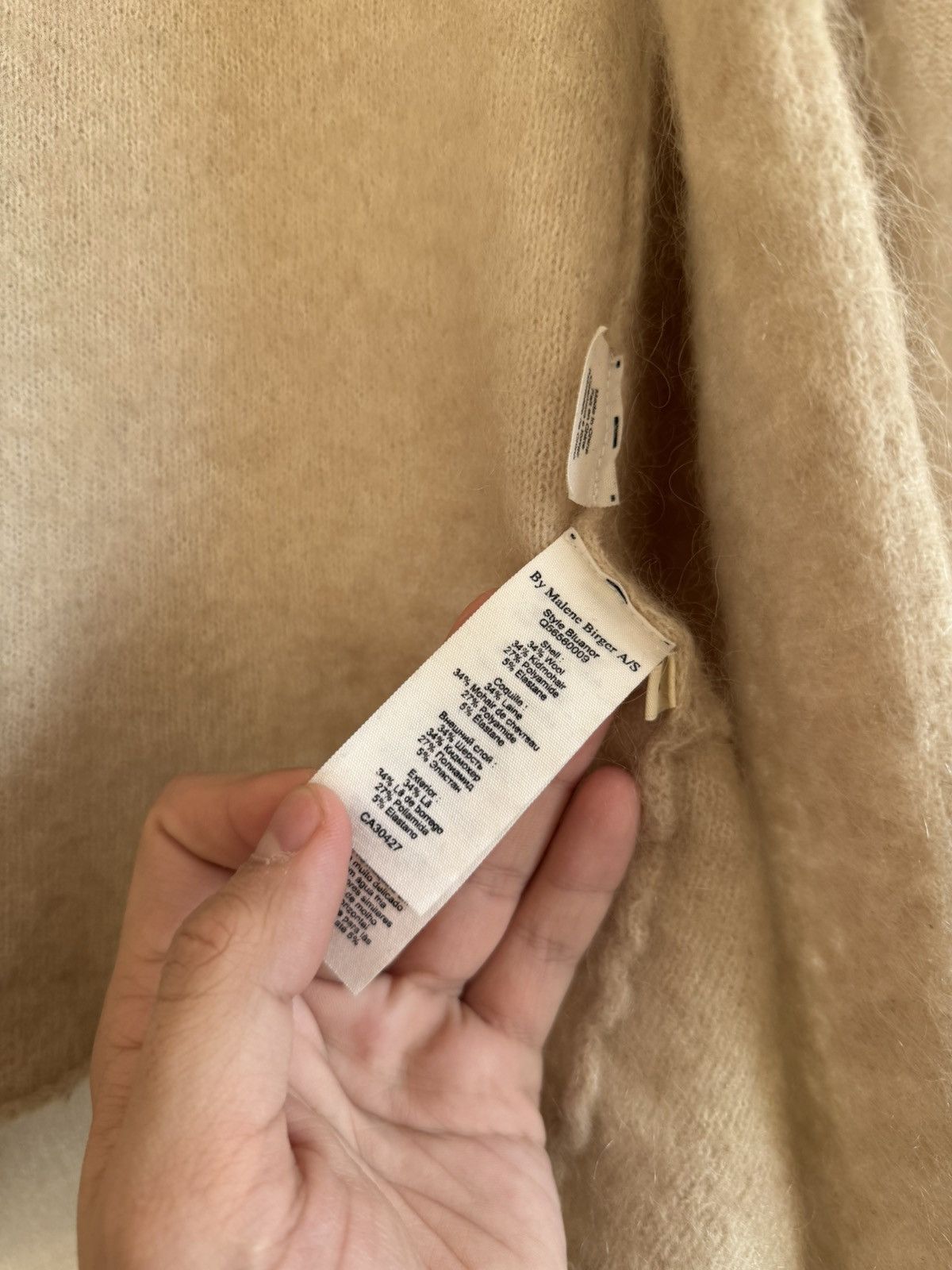 By Malene Birger By Malene Birger Open Womens Cardigan Mohair Size S Size S / US 4 / IT 40 - 7 Thumbnail