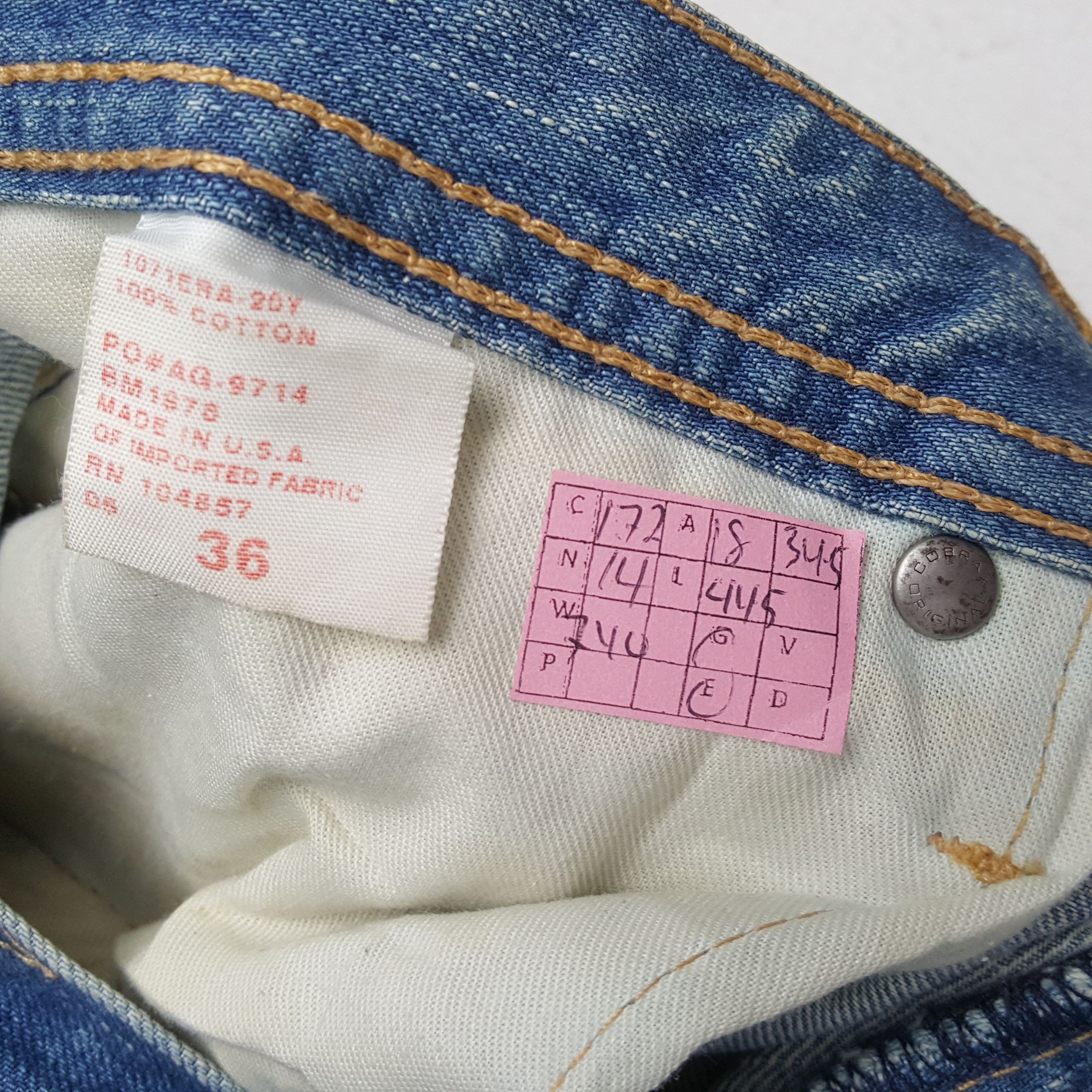 AG Adriano Goldschmied × Vintage ADRIANO GOLDSCHMEID Streetwear Style Distressed Jeans Size US 36 / EU 52 - 13 Thumbnail