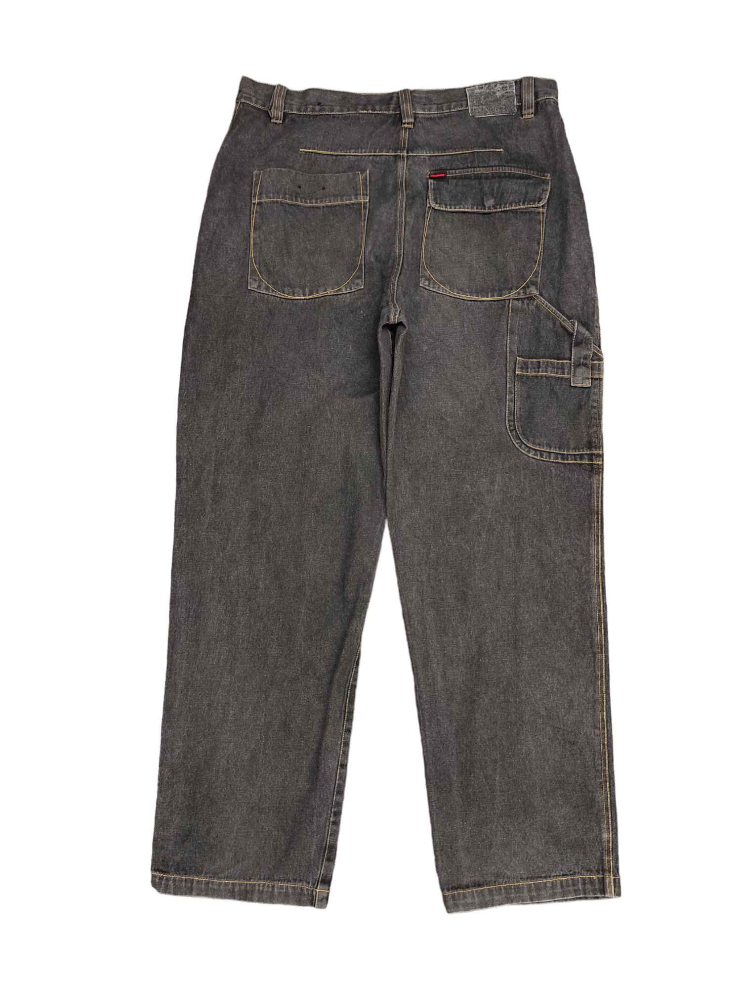 Fubu Fubu Carpenter Wide Leg Denim Y2k Jnco Baggy Jeans Size US 40 / EU 56 - 2 Thumbnail