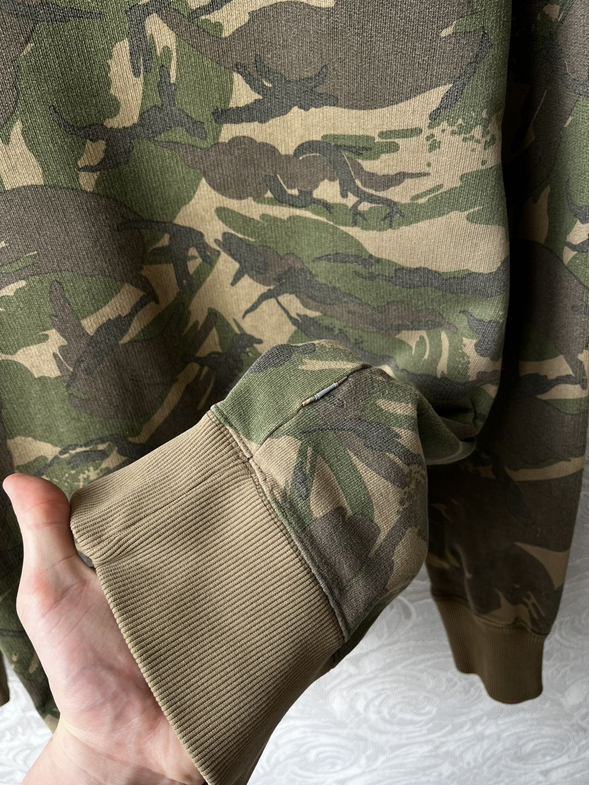 Japanese Brand × Maharishi × Vintage Vintage Maharishi Forest Camo Sweatshirt Crewneck Men’s S Size US S / EU 44-46 / 1 - 4 Thumbnail
