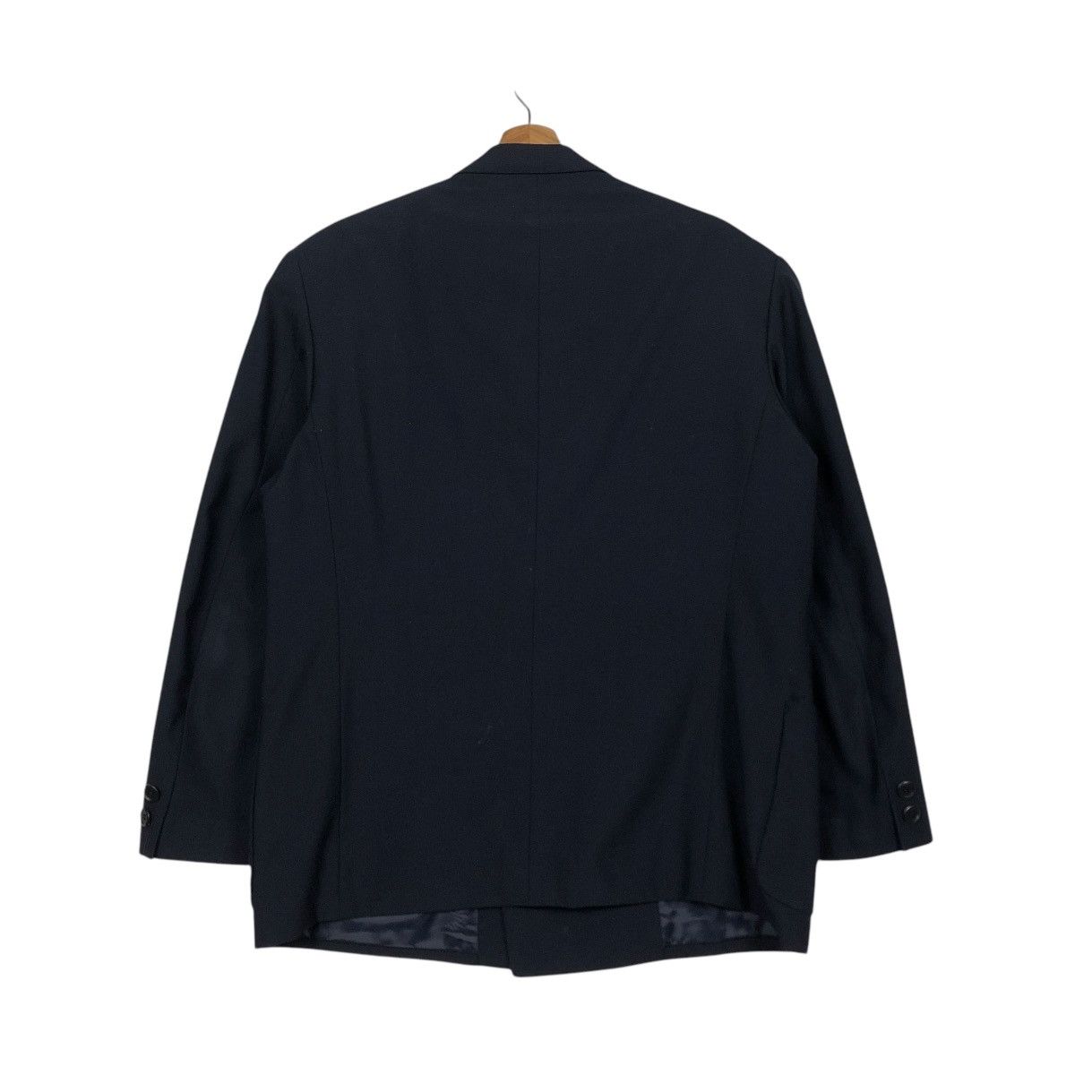 Yohji Yamamoto 🔥VINTAGE COATS JACKET YOHJI YAMAMOTO RAILWAY DOUBLE BREAST Size US M / EU 48-50 / 2 - 10 Thumbnail