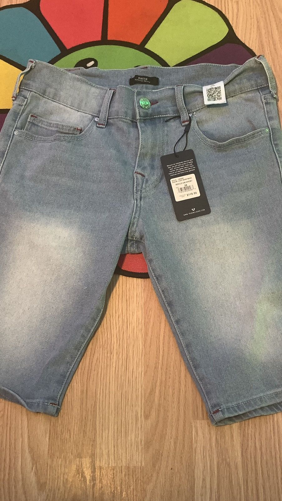 True Religion True Religion Jean Shorts *JORTS* Size US 30 / EU 46 - 5 Thumbnail