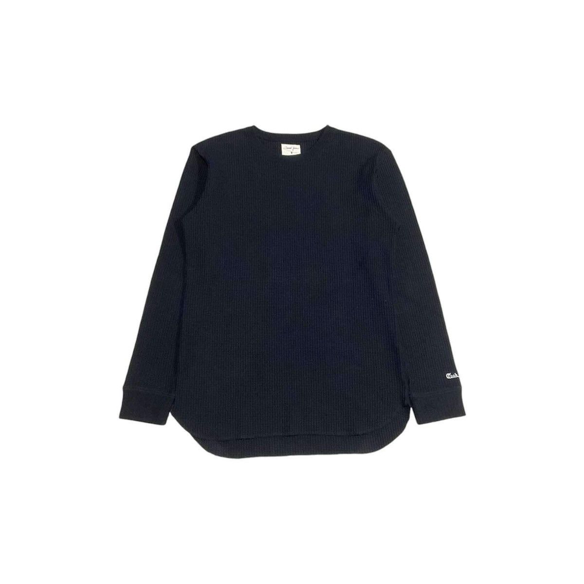 Hysteric Glamour × If Six Was Nine × Japanese Brand 🔥Y2K Archived Cook Jeans Waffle Knit Sweatshirt Goth Punk Size US L / EU 52-54 / 3 - 1 Thumbnail