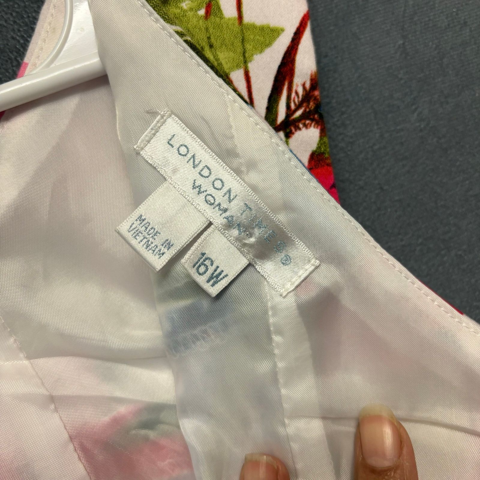 Other London Times Woman 16W Dress Plus Size Floral Y2K Cottage Size XXL / US 16-18 / IT 52-54 - 3 Thumbnail