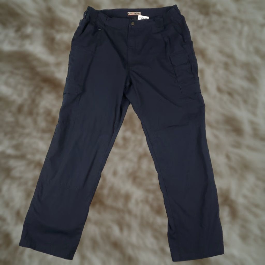 Vintage 5.11 Tactical Pants Mens Size 40x32 Navy Blue Cargo Pocket Straight 5.11 Taclite Pro Clothing Regular Jeans Shirt? Size US 40 / EU 56 - 1 Thumbnail