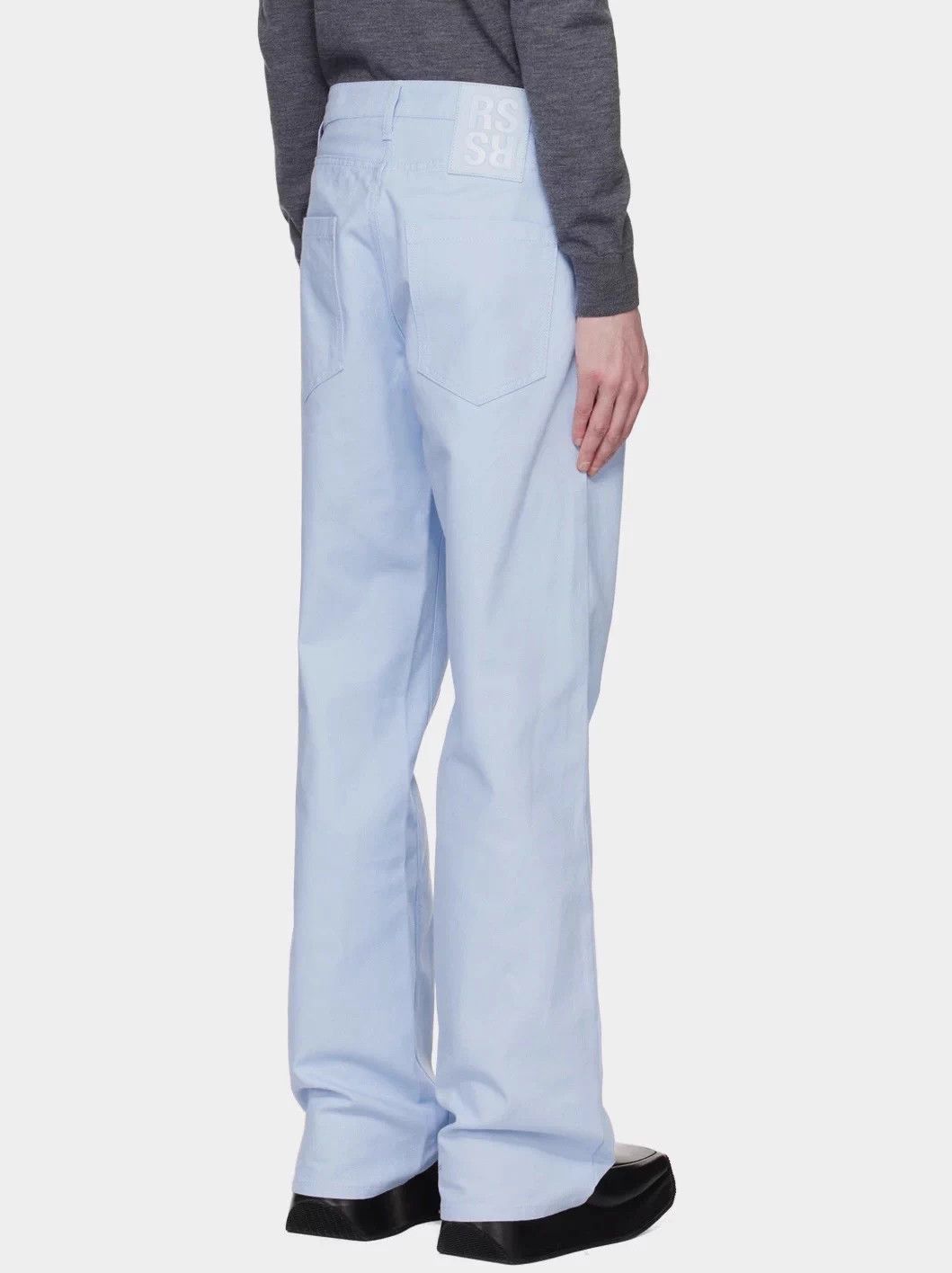 Raf Simons Raf Simons 2023 SS Men's Workwear Jeans Light Blue 30 Size US 30 / EU 46 - 3 Thumbnail