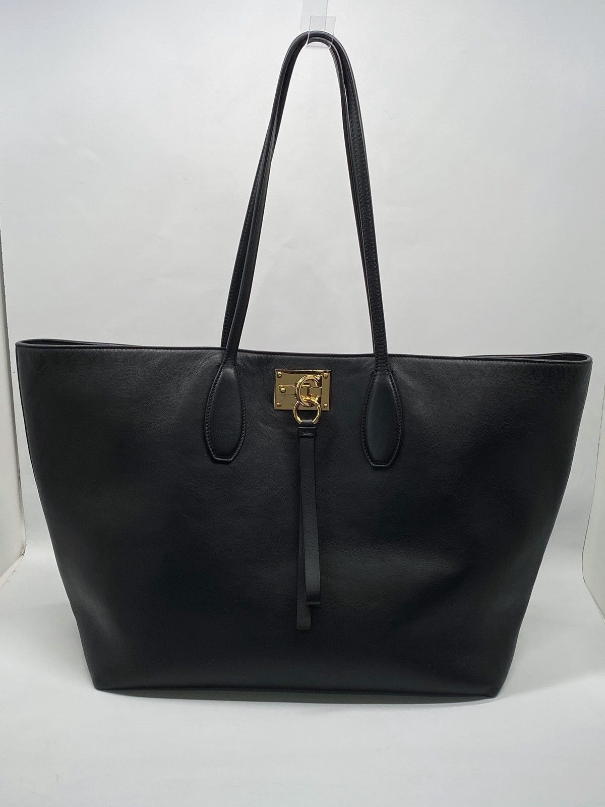 Salvatore Ferragamo Ferragamo Studio Leather Tote Bag Size ONE SIZE - 3 Thumbnail