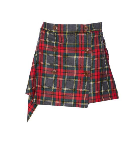 Vivienne Westwood VIVIENNE WESTWOOD Women Mid Skirts 1F020005 W0176H203 Red Size 26" / US 2 / IT 38 - 1 Thumbnail