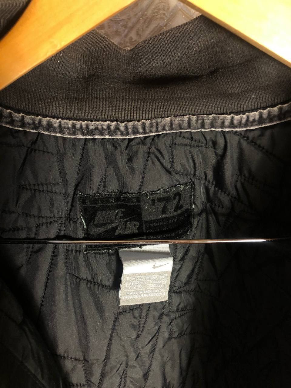 Nike × Vintage VERY RARE NIKE AIR BOMBER LIGHT JACKET DRILL Y2K 90s SWOOSH Size US XL / EU 56 / 4 - 8 Thumbnail