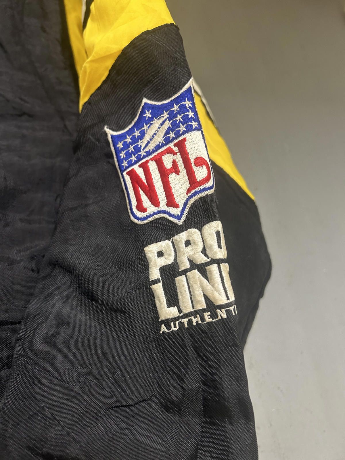 Logo Athletic Pittsburgh Steelers Black Bomber Jacket by Logo Athletic Size US L / EU 52-54 / 3 - 6 Thumbnail