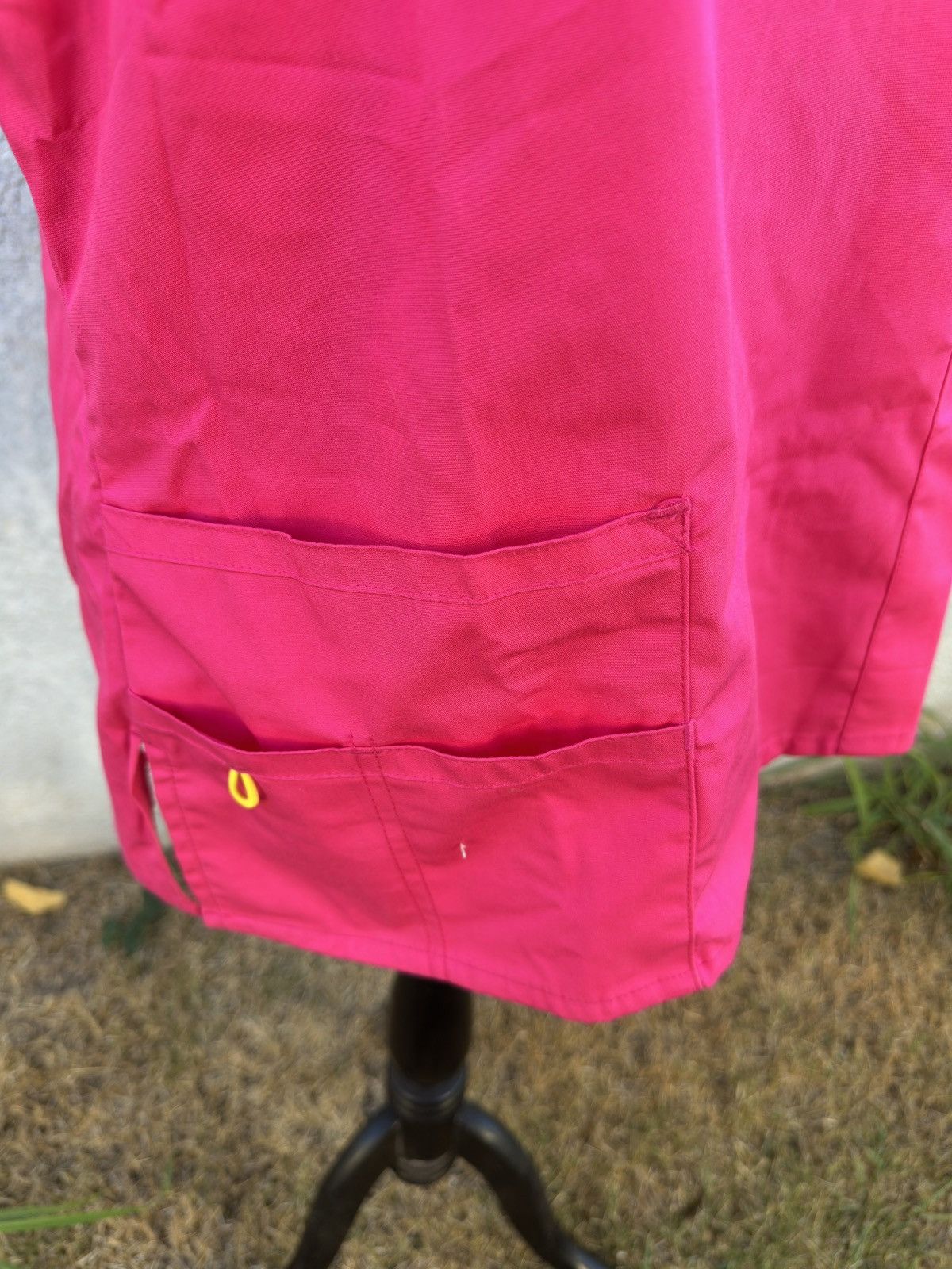 Other NWT WonderWink Medium Womens Scrub Top Pink Classic Fit Size M / US 6-8 / IT 42-44 - 4 Thumbnail