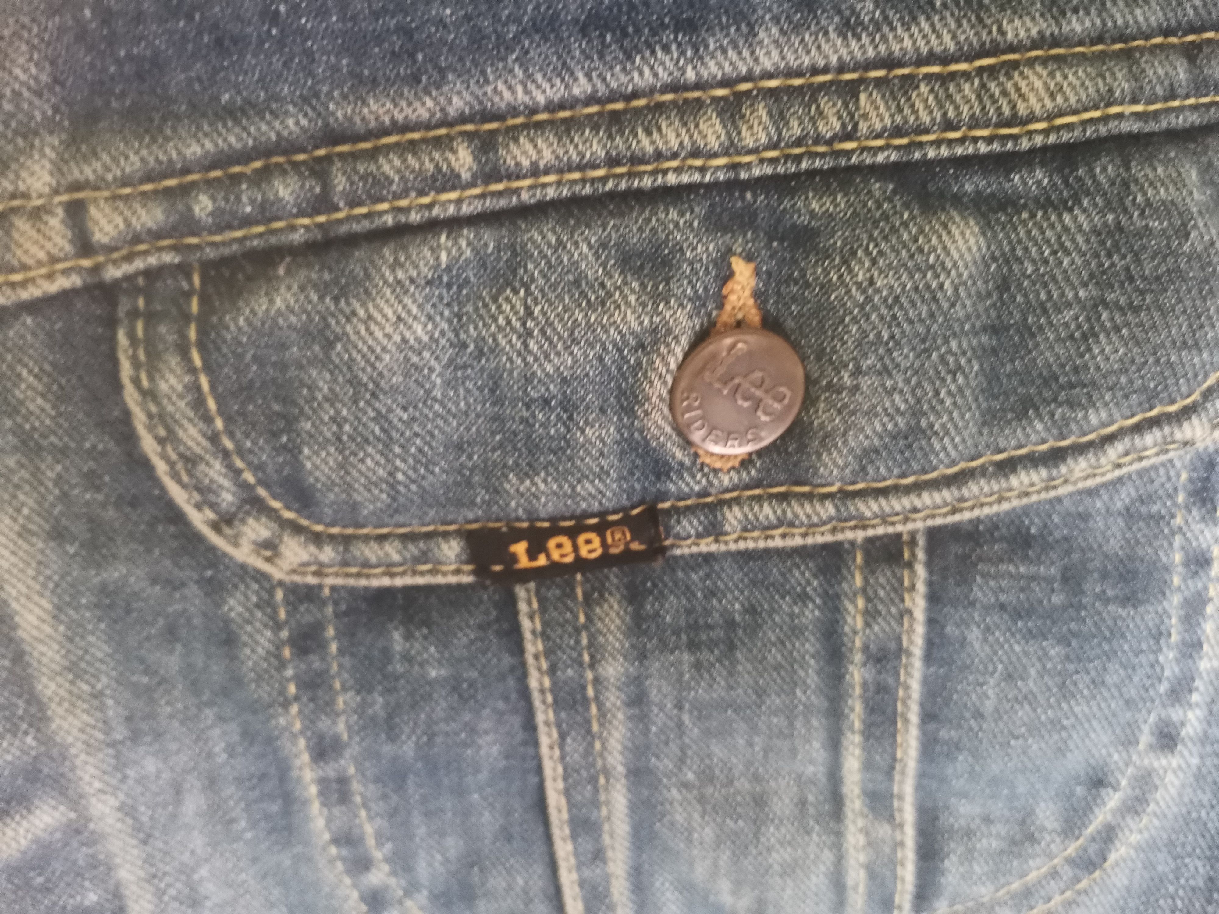 Lee × Vintage Rare vintage LEE denim jacket nice design Size US M / EU 48-50 / 2 - 7 Thumbnail