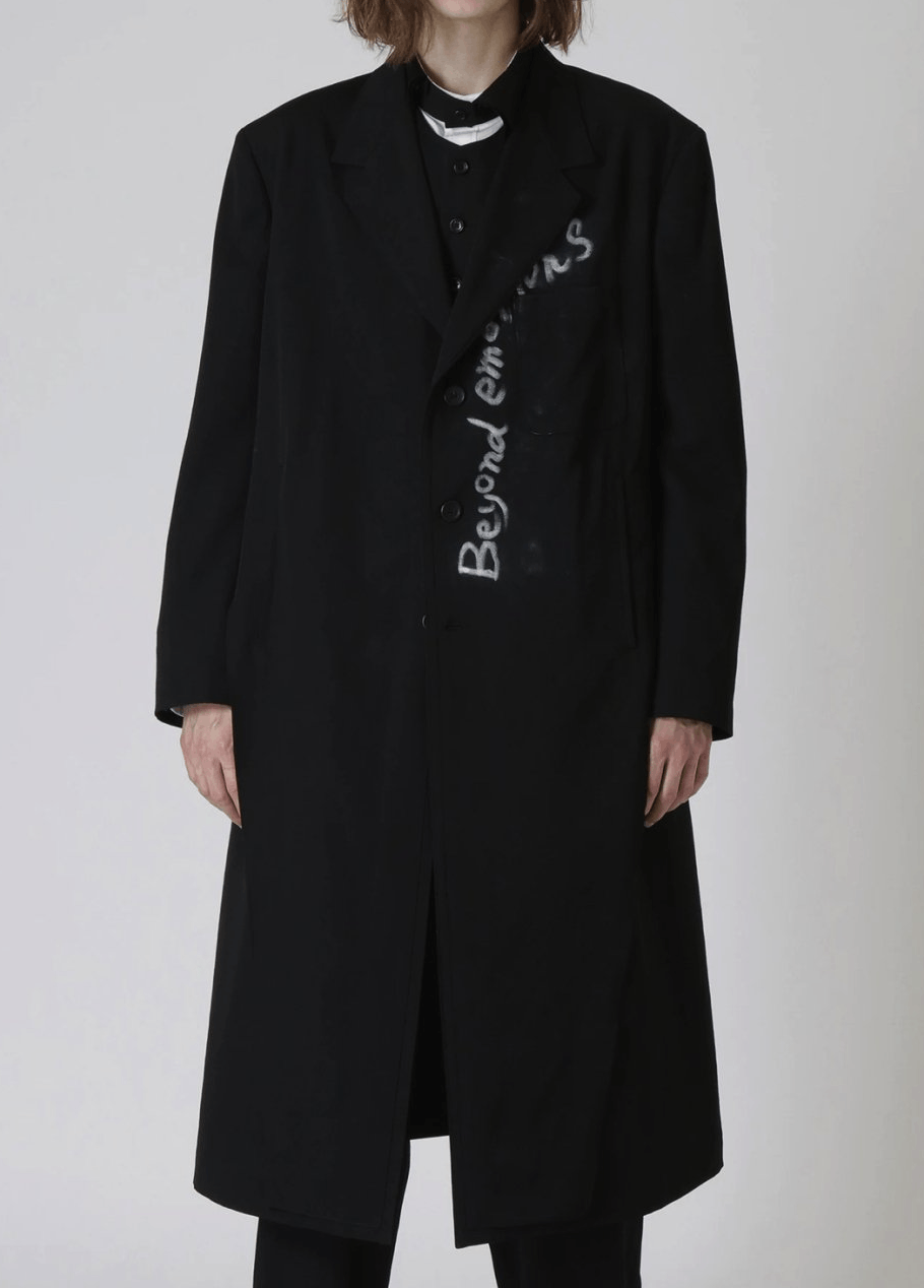 Yohji Yamamoto Yohji Yamamoto Pour Homme - Double Layered Long Coat Size US L / EU 52-54 / 3 - 2 Thumbnail