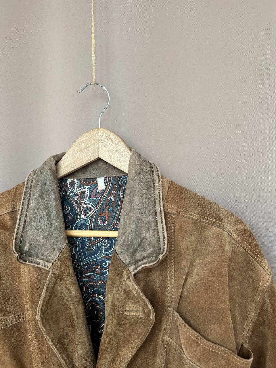 Other Spanish Genuine Vintage Leather Jacket Mens Size 48 M Size US M / EU 48-50 / 2 - 6 Thumbnail