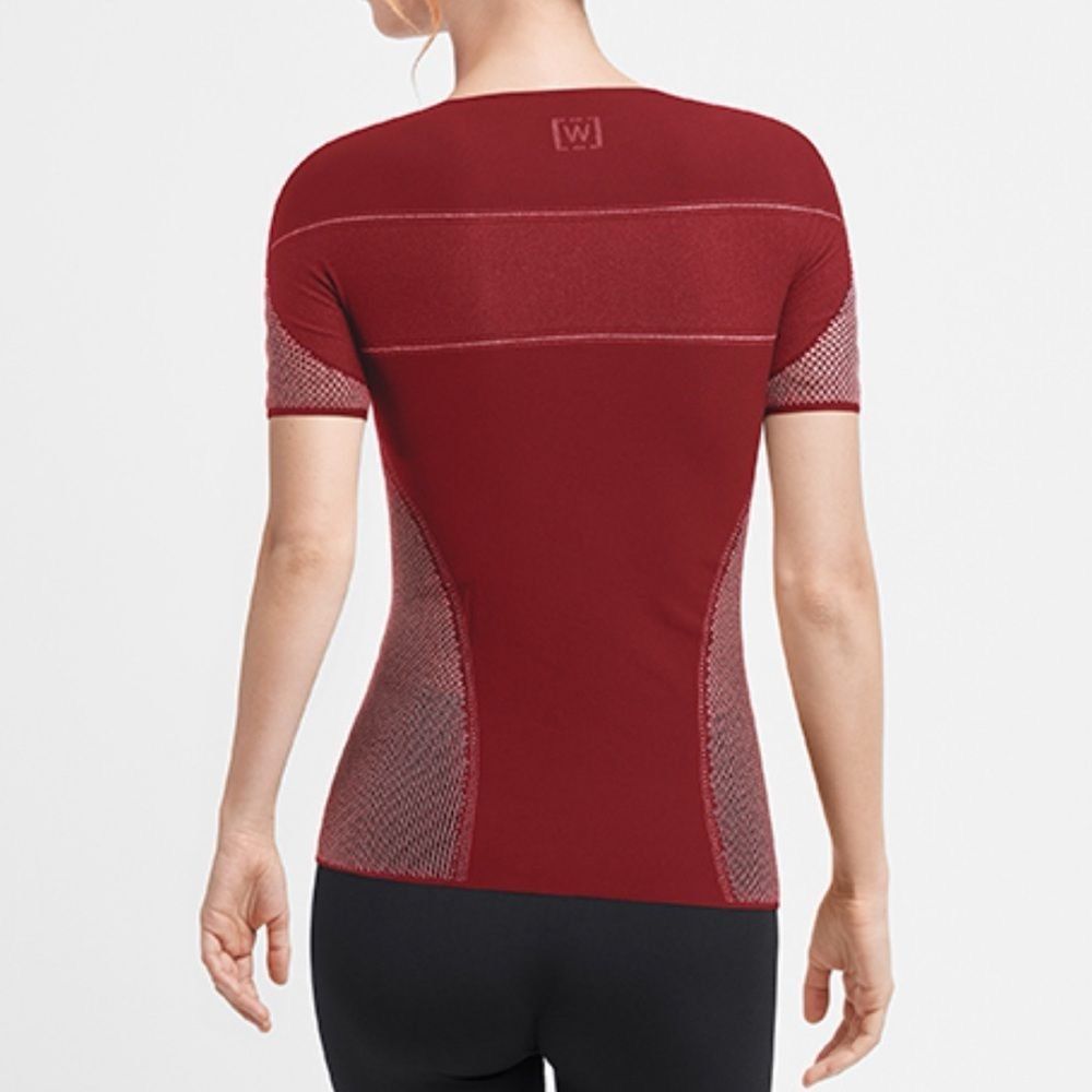 Wolford NWT Wolford Zen Shirt Short Sleeves Currant Xs Size XS / US 0-2 / IT 36-38 - 2 Thumbnail