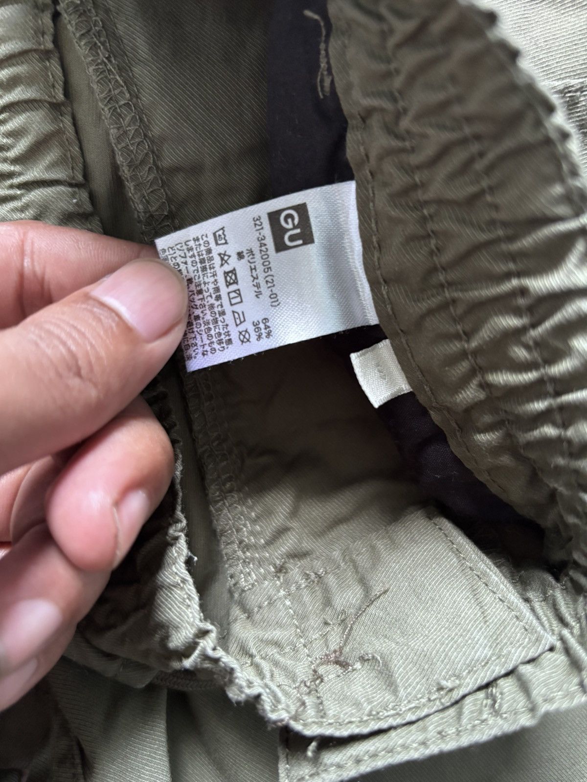 GU Gu Ballon Cargo Pants Size US 33 - 4 Thumbnail
