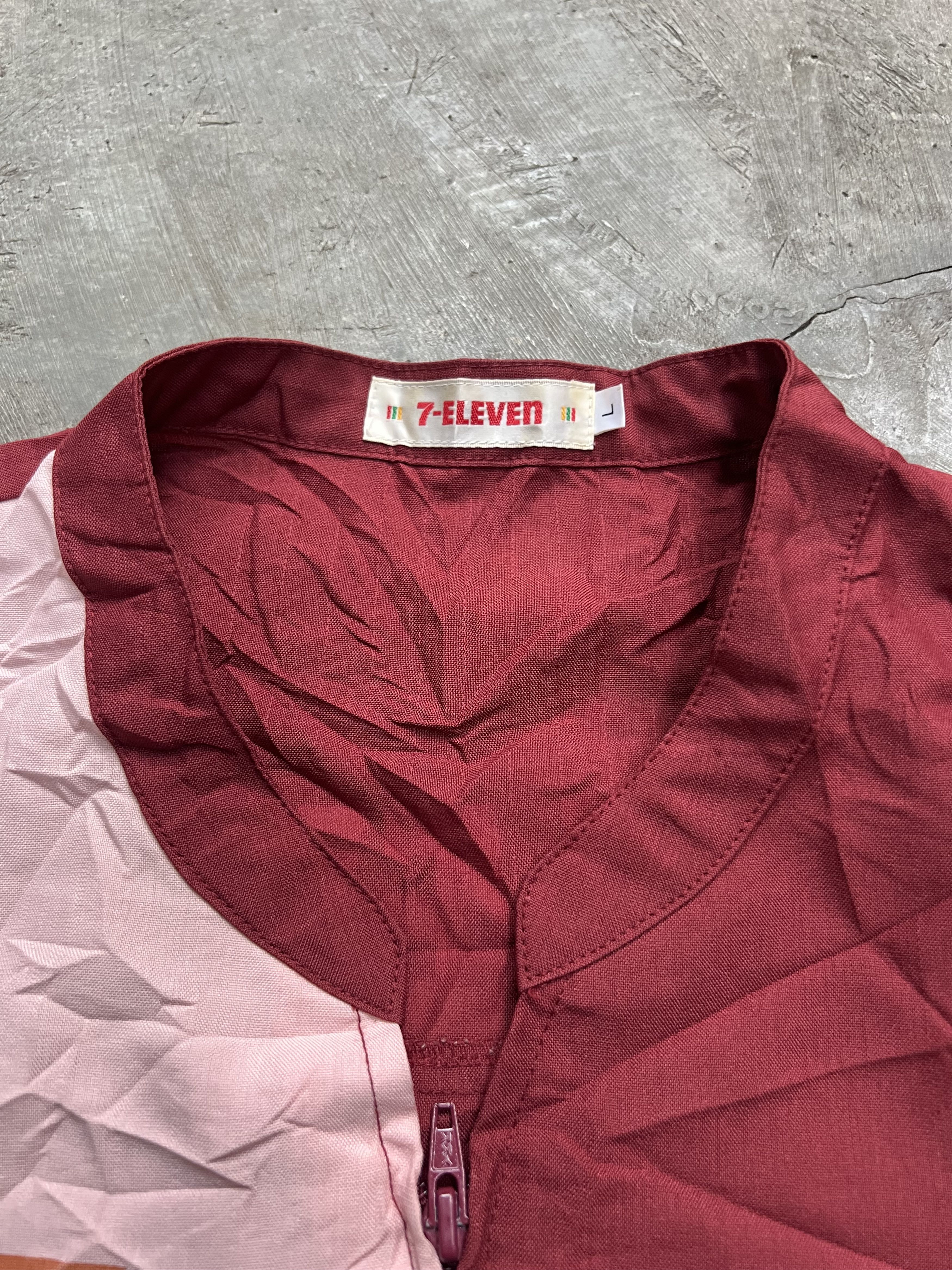 Japanese Brand vintage 7-eleven workshirt Size US XL / EU 56 / 4 - 2 Thumbnail