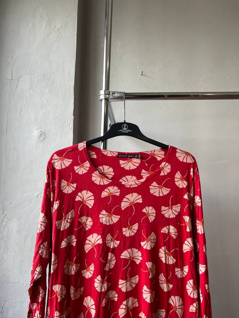 Gudrun Sjoden GUDRUN SJODEN ORGANIC FLOWERS ART TUNIC DRESS SIZE XXL Size XXL / US 16-18 / IT 52-54 - 4 Thumbnail