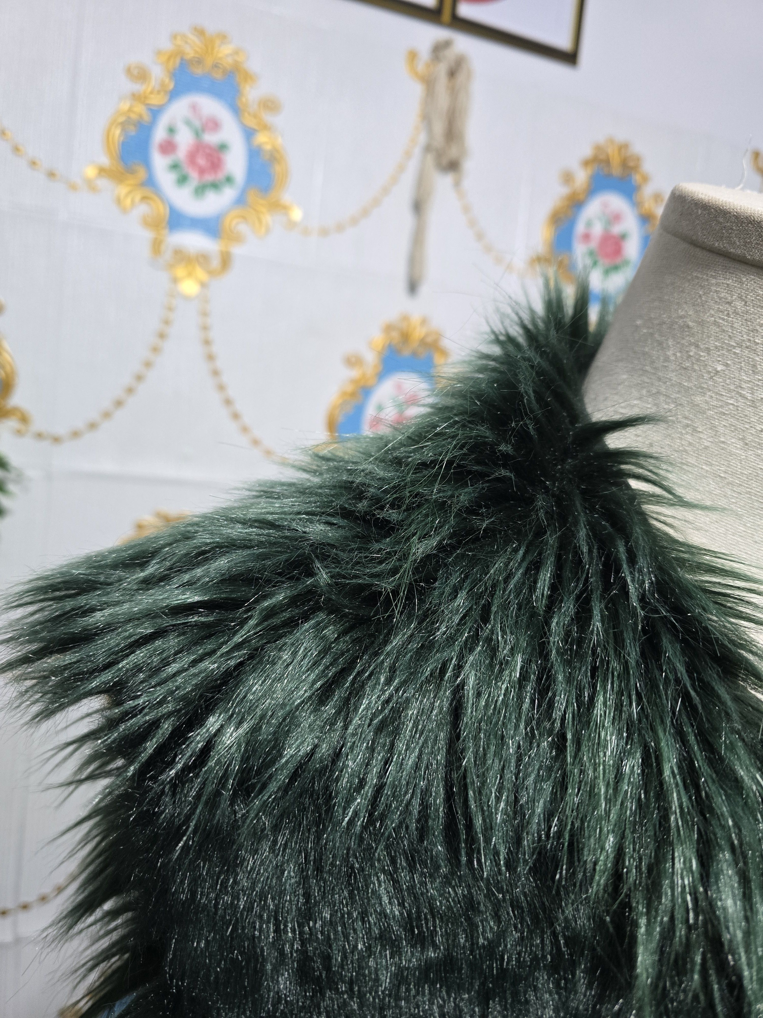 Liu Jo LIU JO beautiful green FUR for women size MEDIUM Size M / US 6-8 / IT 42-44 - 4 Thumbnail