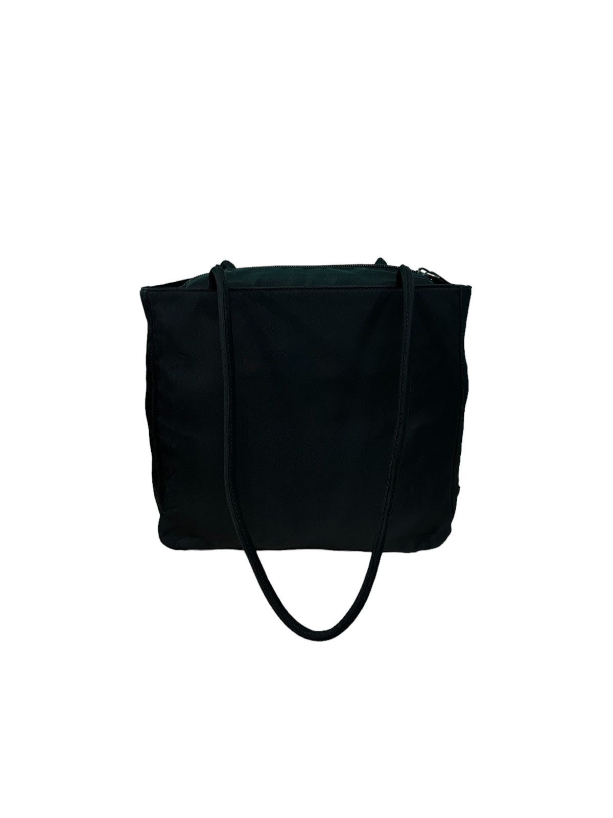 Prada × Vintage AUTHENTIC VINTAGE PRADA BLACK NYLON TOTE BAG Size ONE SIZE - 3 Thumbnail