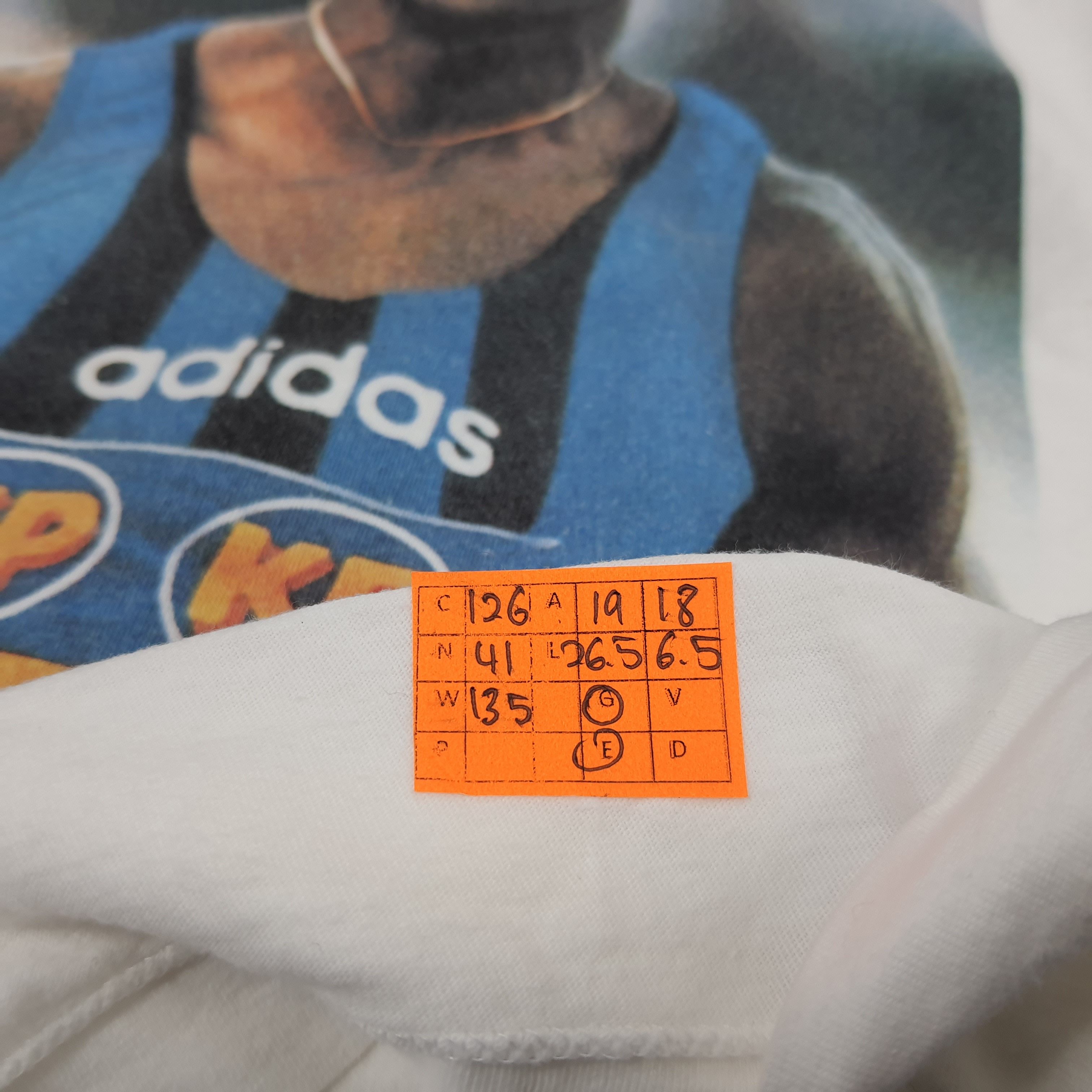 Adidas × Vintage Vintage Adidas Donovan Bailey Photo Tee T-shirt C126N41 Size US M / EU 48-50 / 2 - 10 Thumbnail