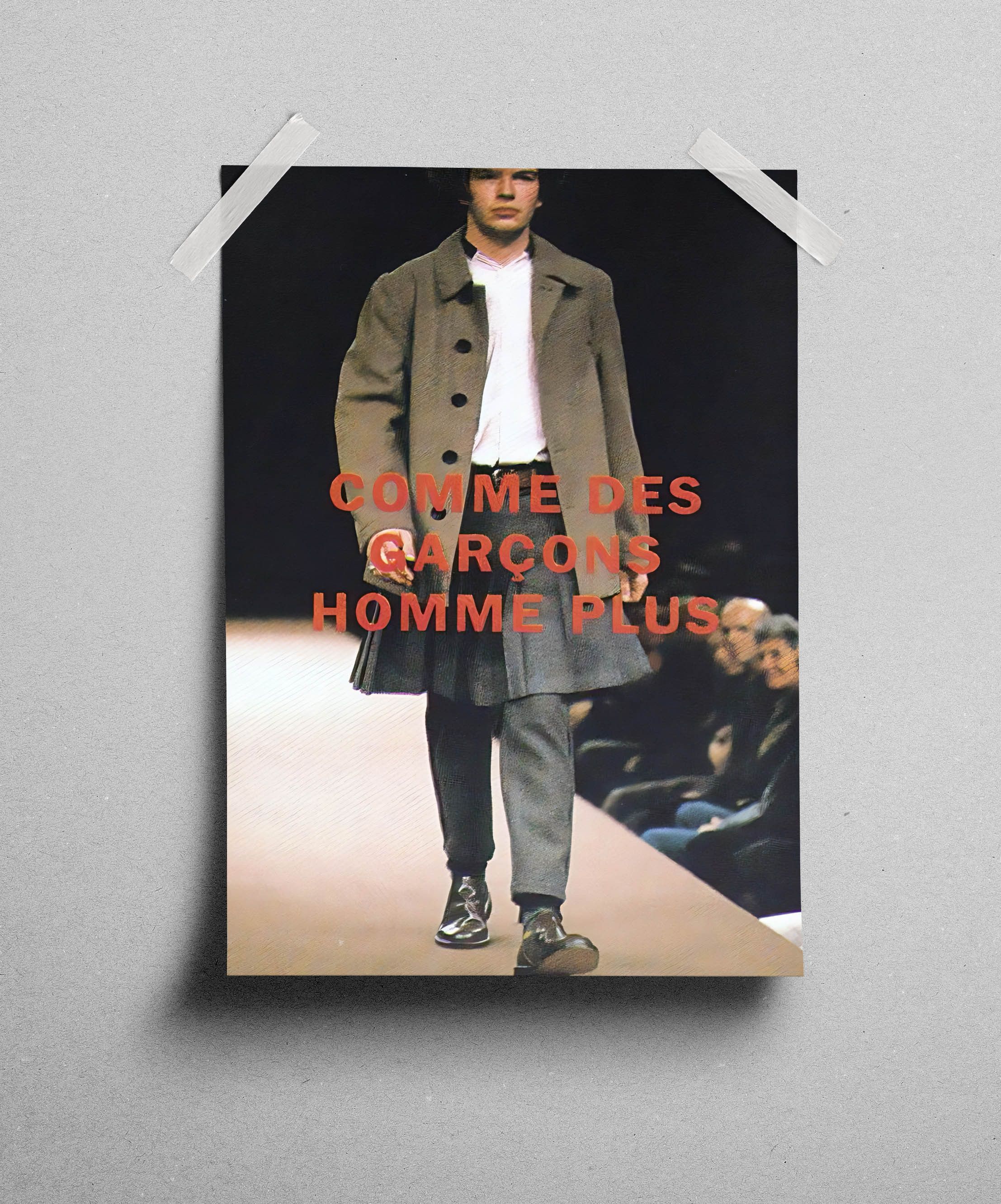 Comme des Garcons Comme Des Garcons Poster Gift Vintage Archive Art Book Logo Size ONE SIZE - 3 Thumbnail
