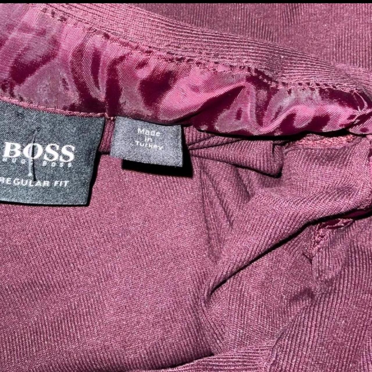 Designer Mens Used Boss Polo Zipper Bb9e Size US S / EU 44-46 / 1 - 4 Thumbnail