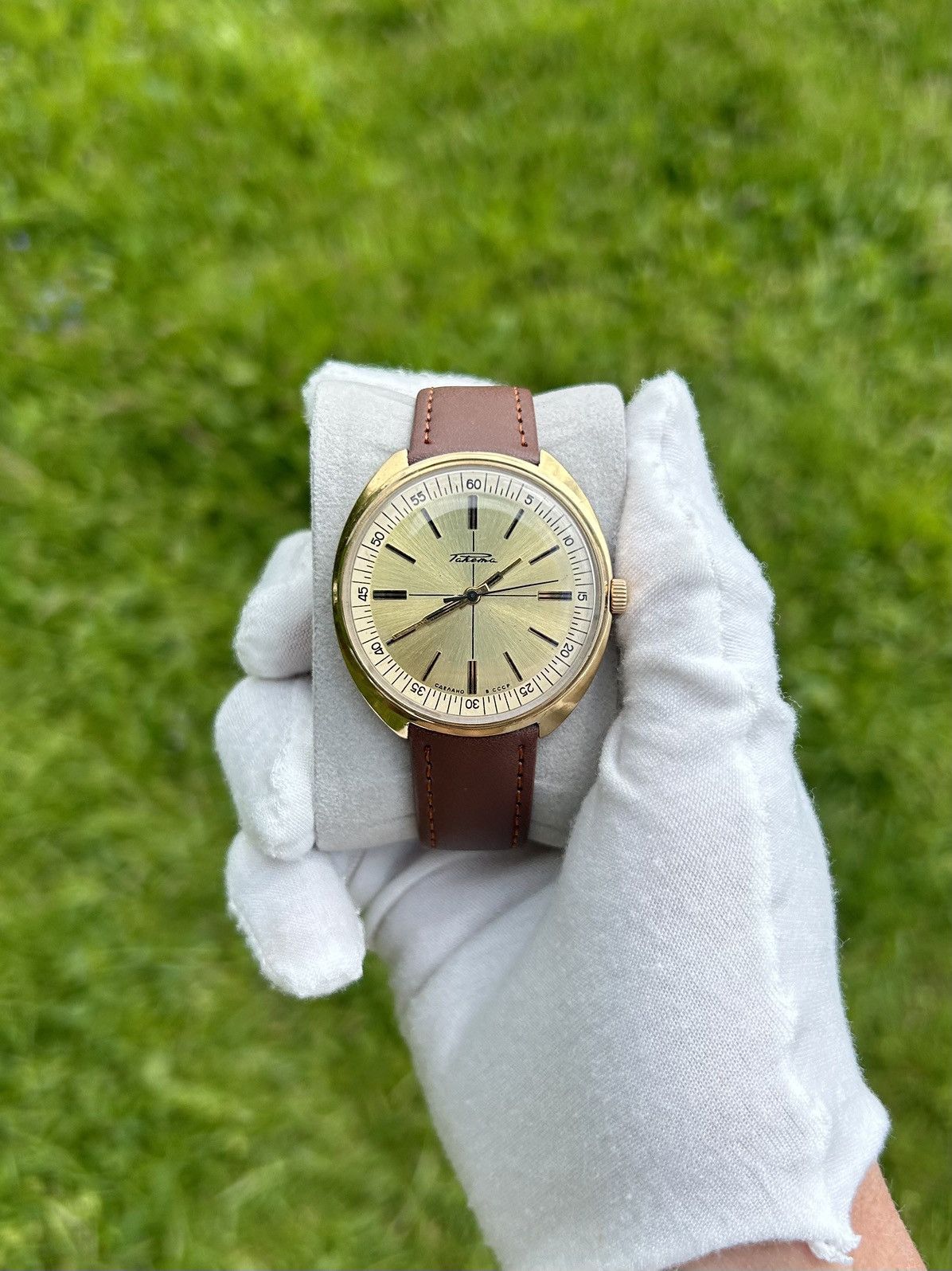 Vintage Vintage Watch Raketa Soviet USSR Mechanical Authentic 1980s Size ONE SIZE - 11 Thumbnail