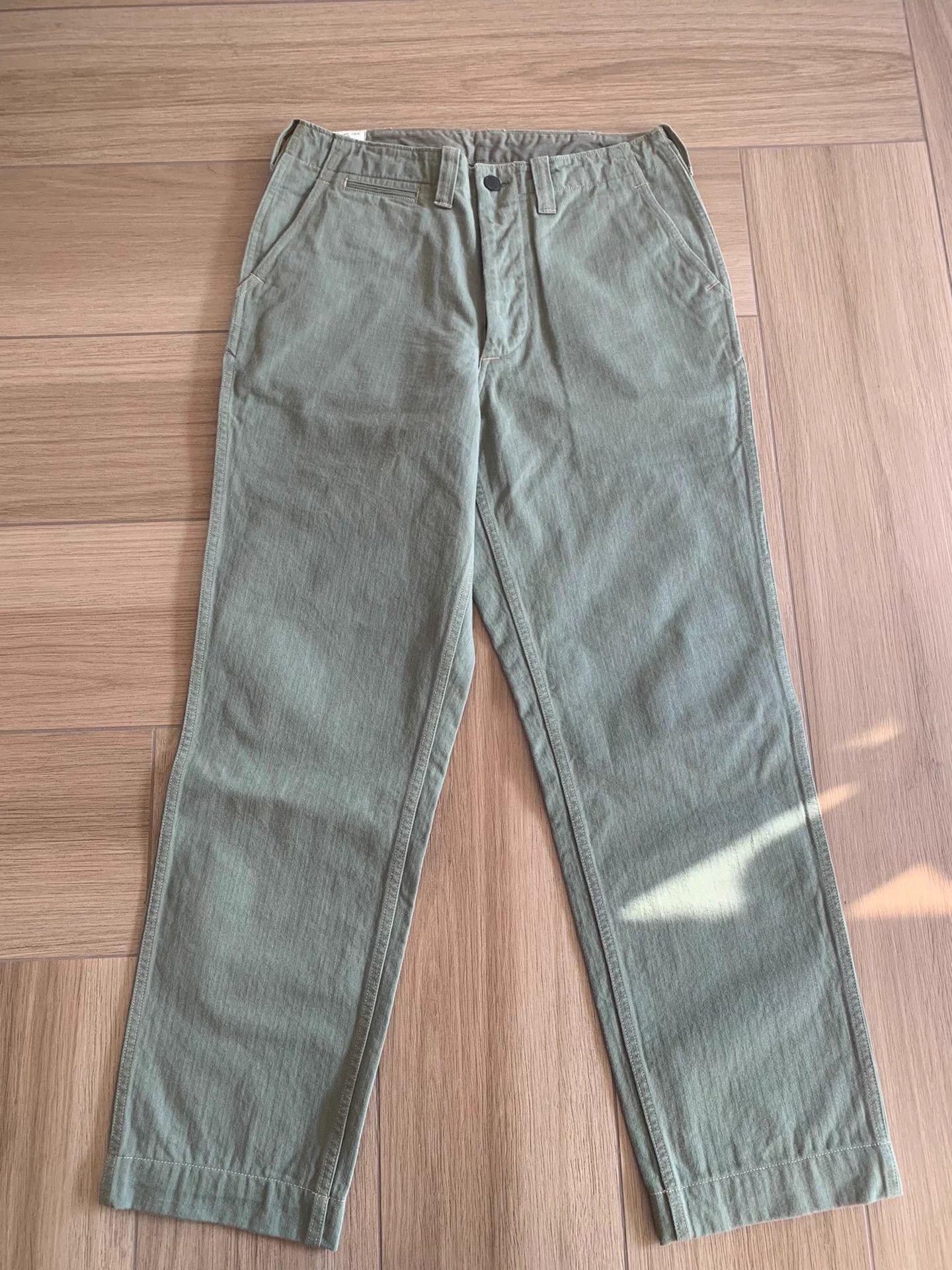 Freewheelers FREEWHEELERS Herringbone Heavyweight Military Pants Size 32 Size US 32 / EU 48 - 1 Thumbnail