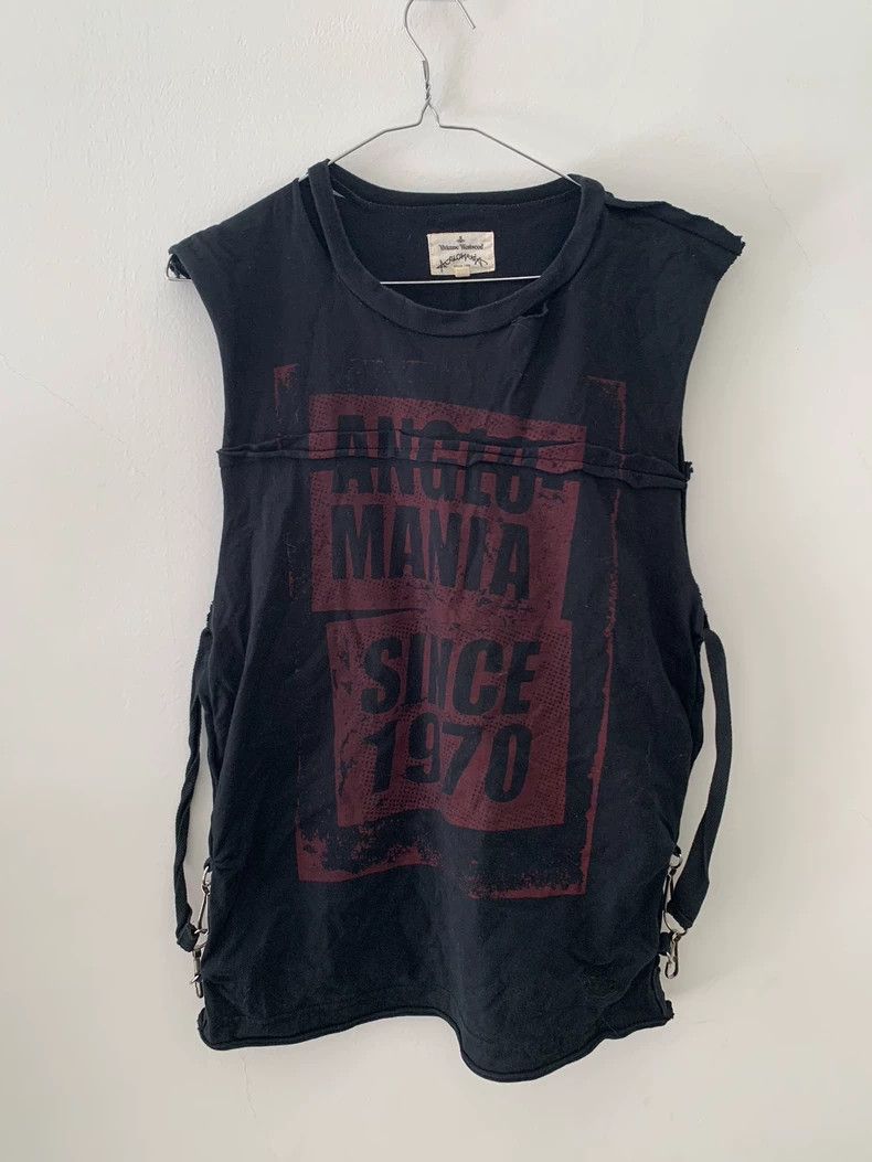 Vivienne Westwood Vivienne Westwood size38 Black punk vest Size XS / US 0-2 / IT 36-38 - 1 Thumbnail