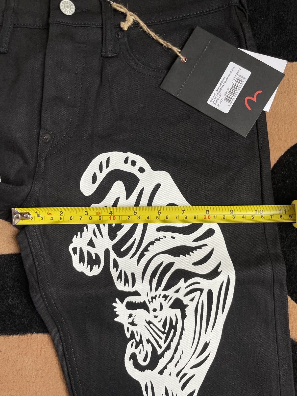 Evisu EVISU NEW ONE！two white tiger daicock style jeans size：32x34 Size US 32 / EU 48 - 12 Thumbnail