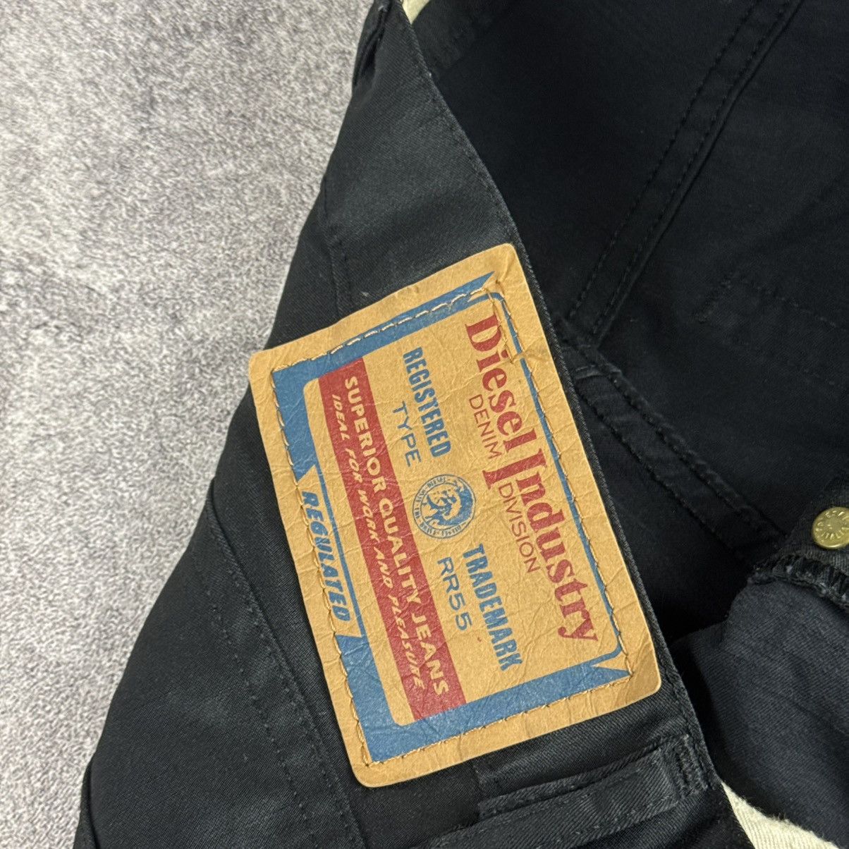 Diesel Diesel Basic Pants Black Straight Leg / Denim Division Size US 31 - 9 Thumbnail