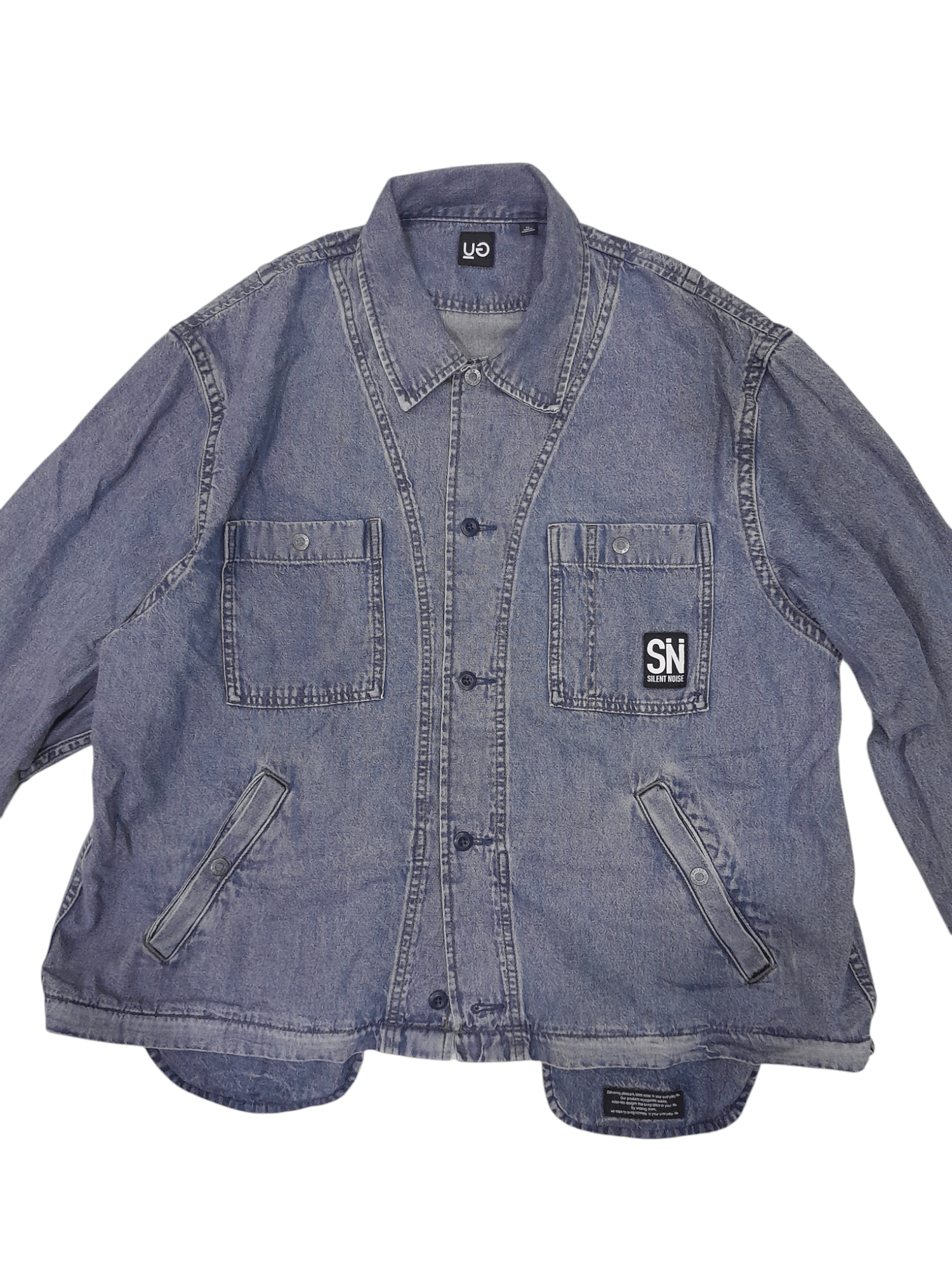 GU × Undercover Undercover Jun Takahashi x GU Oversized Denim Jacket (F514) Size US XL / EU 56 / 4 - 2 Thumbnail