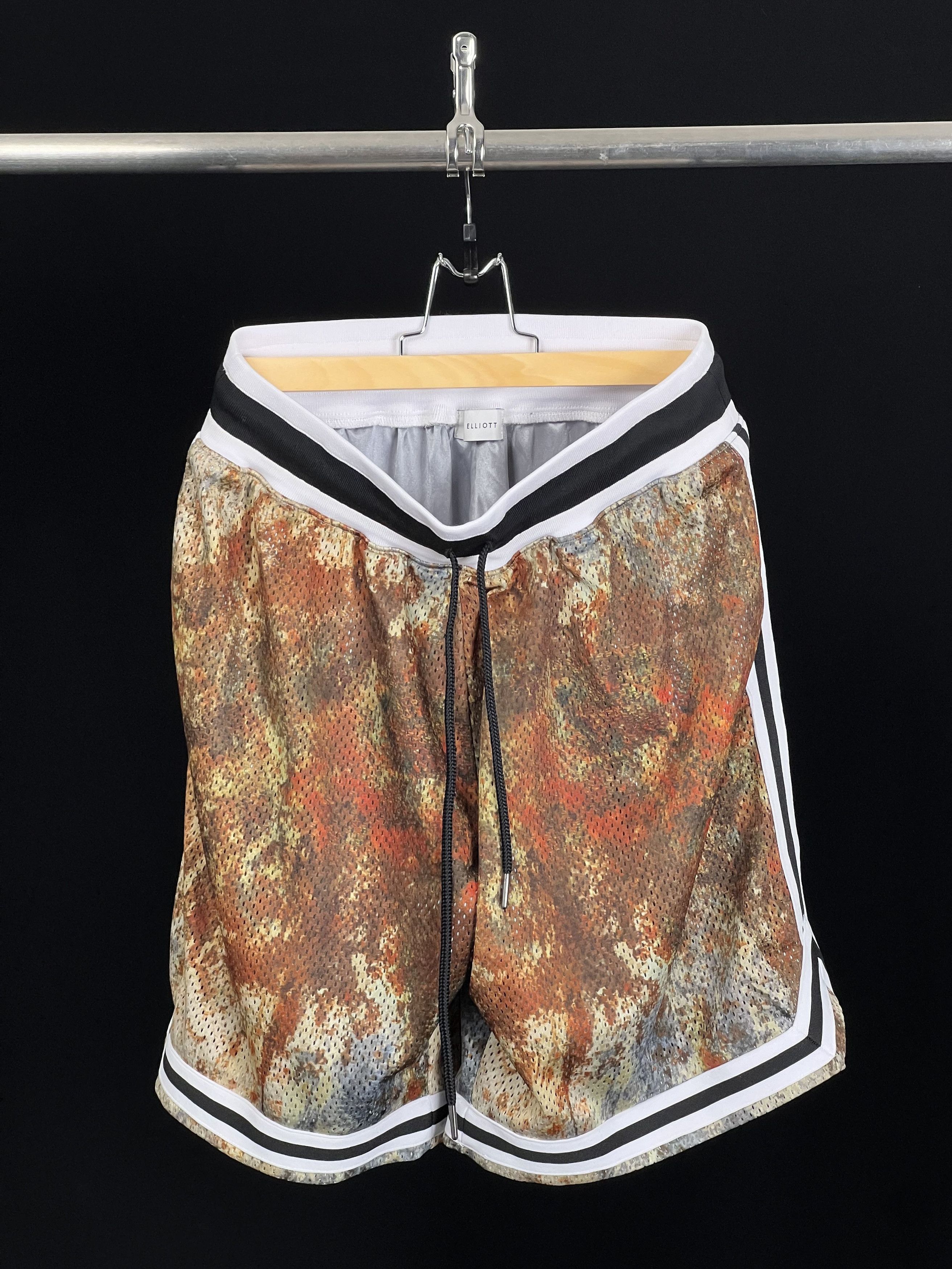 John Elliott Brand New 'Crash' Print GAME SHORTS Size S Size US 30 / EU 46 - 5 Thumbnail