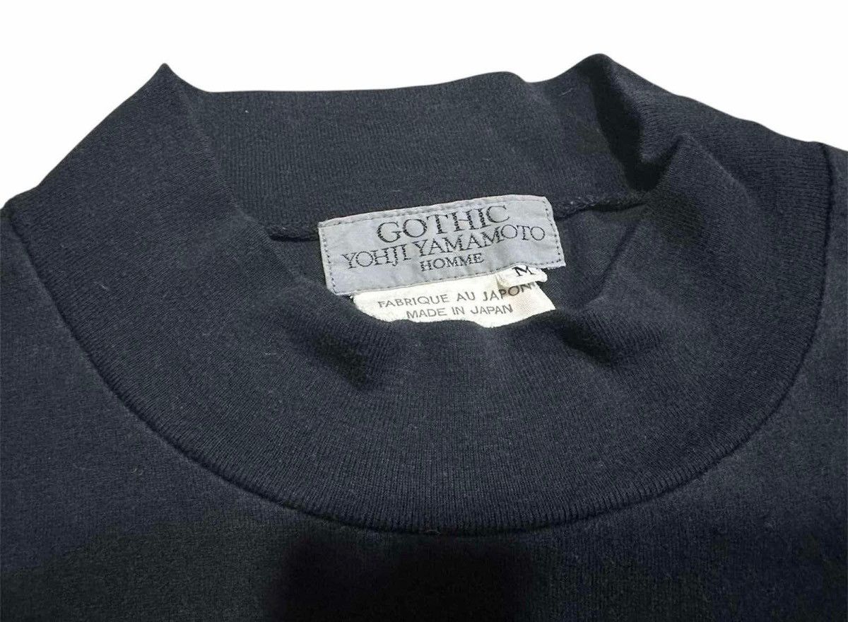 Y's × Y's for Men × Yohji Yamamoto 🔥Rare Vintage Archived Gothic Yohji Yamamoto Mock Neck Ls Size US M / EU 48-50 / 2 - 4 Thumbnail