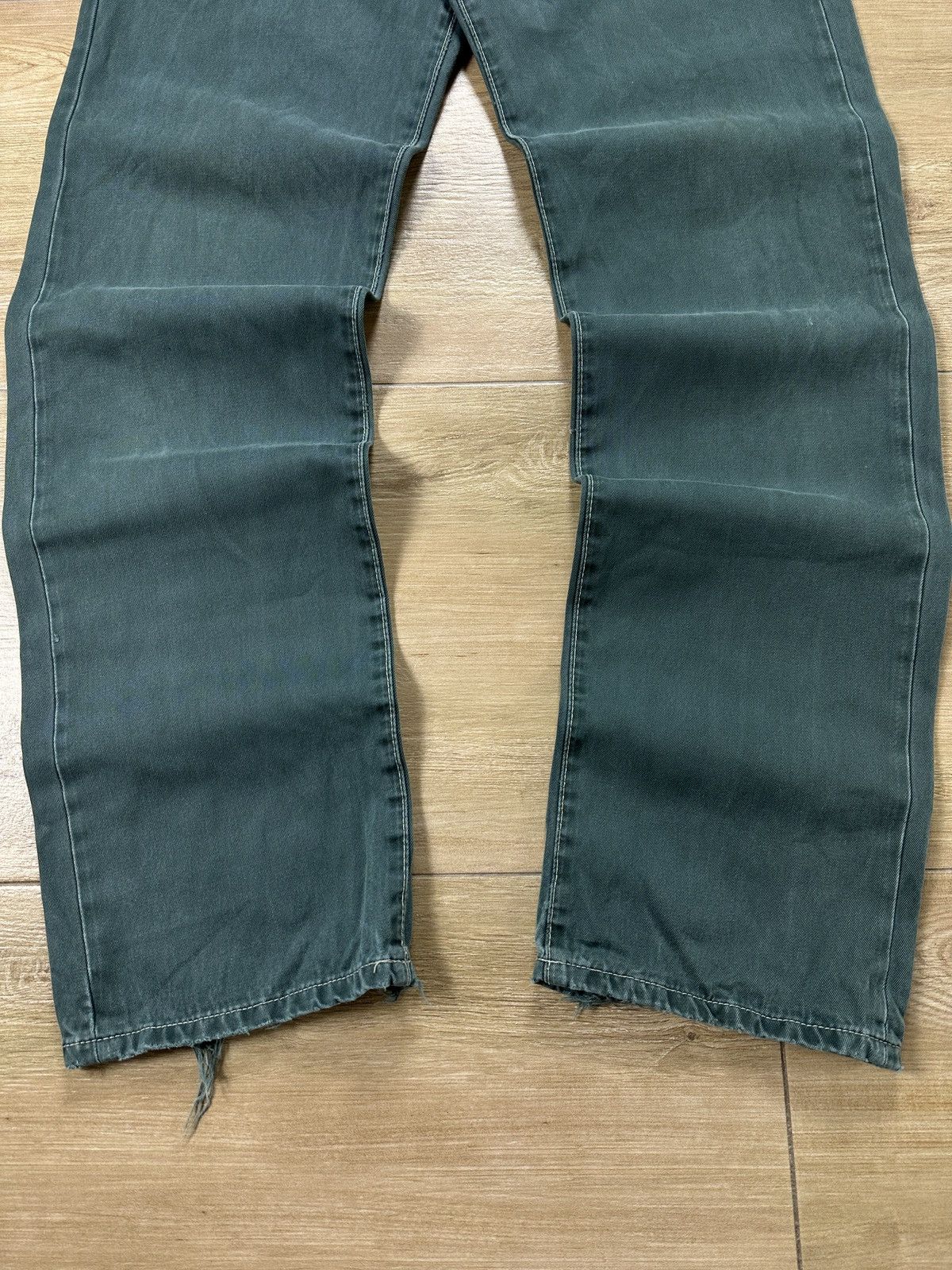 Levi's × Vintage Vintage 90s Levi's 401 Distressed Jeans Size US 32 / EU 48 - 12 Thumbnail